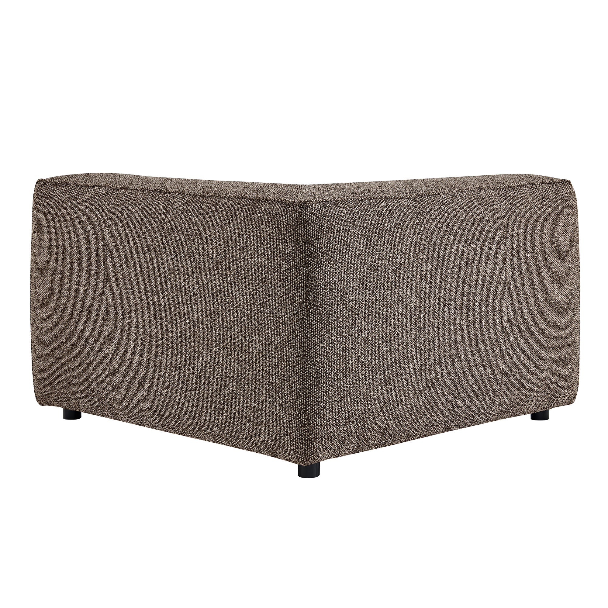 Auren Lattice Bouclé Upholstered Modular Corner Chair