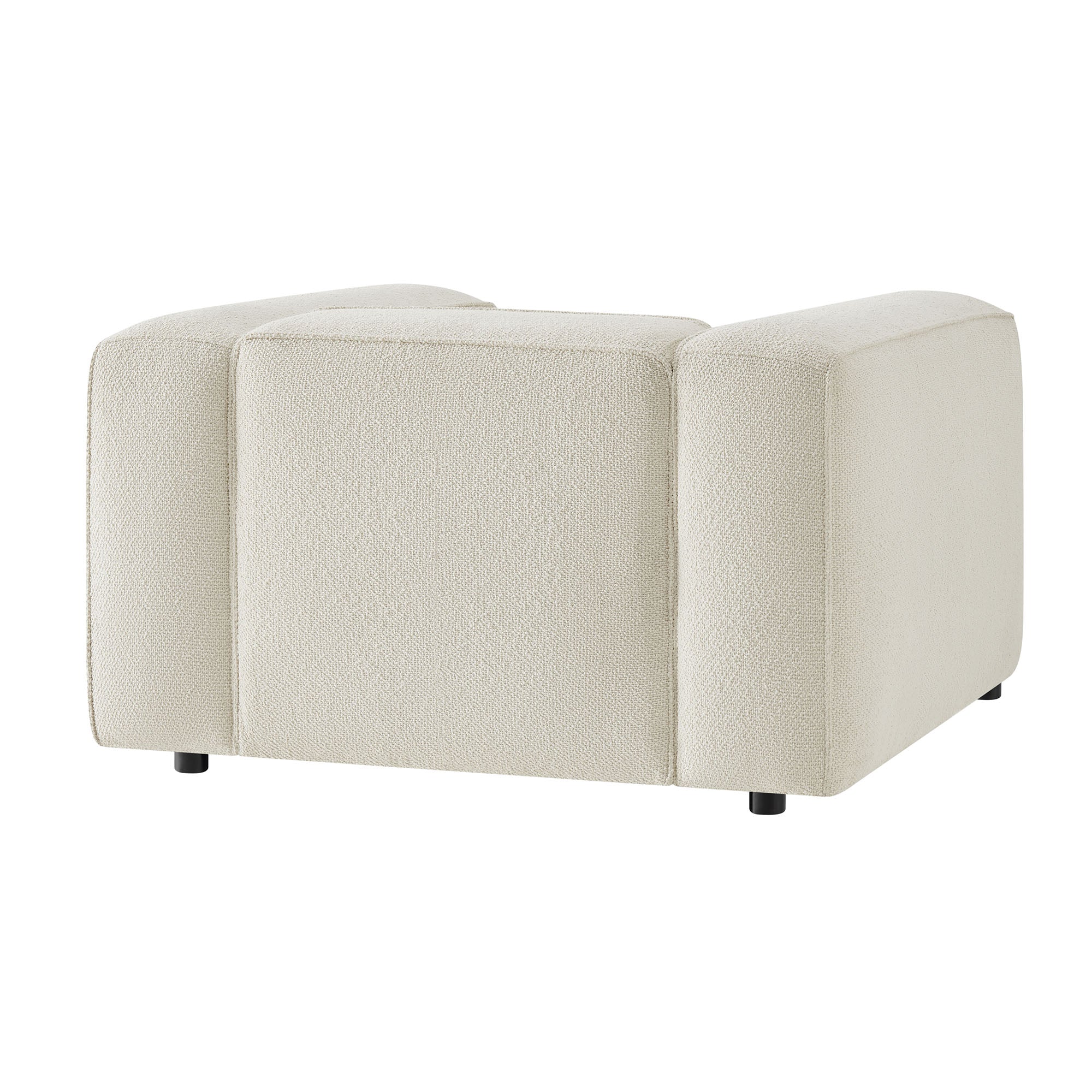 Auren Lattice Bouclé Upholstered Accent Chair