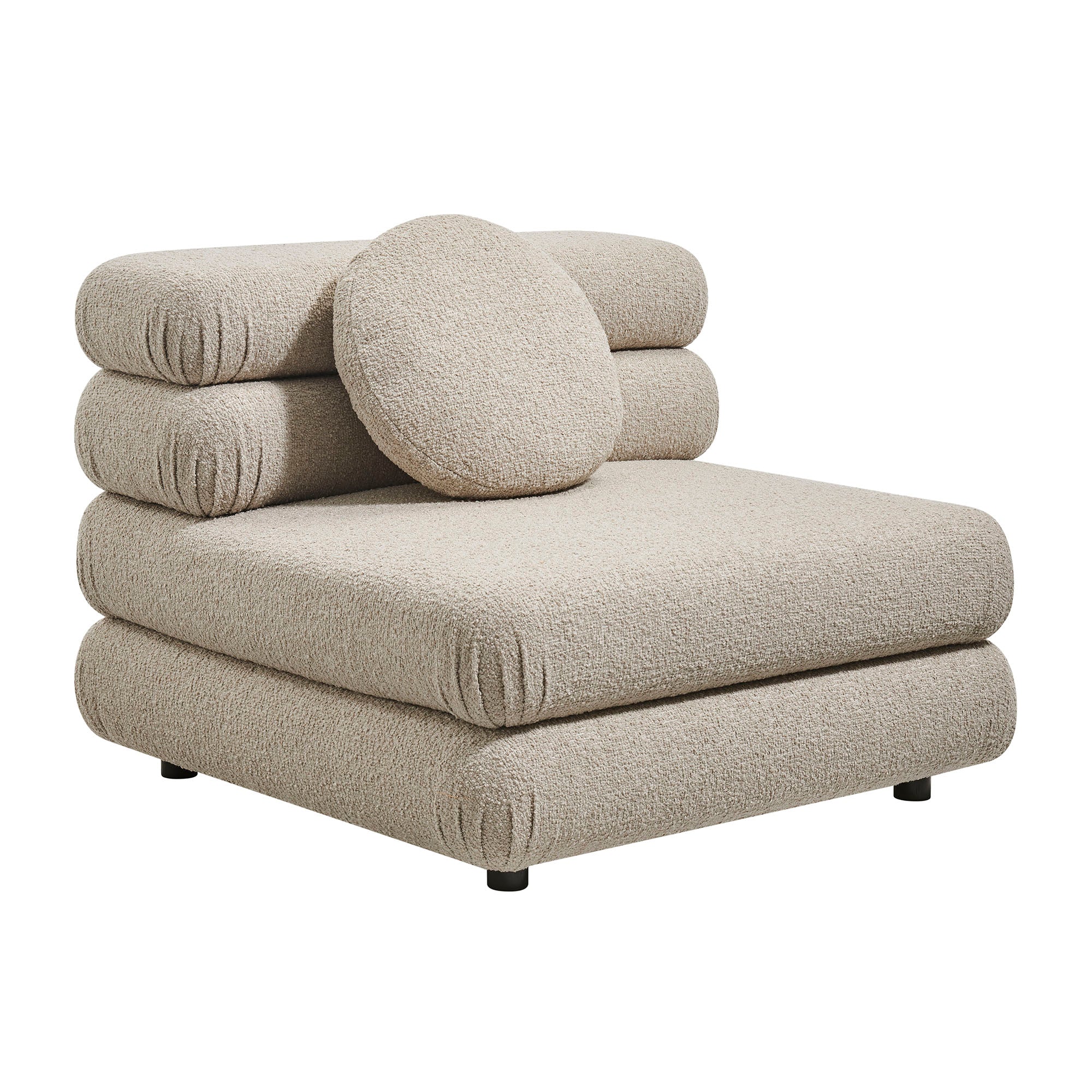 Jubilee Upholstered Modular Armless Chair