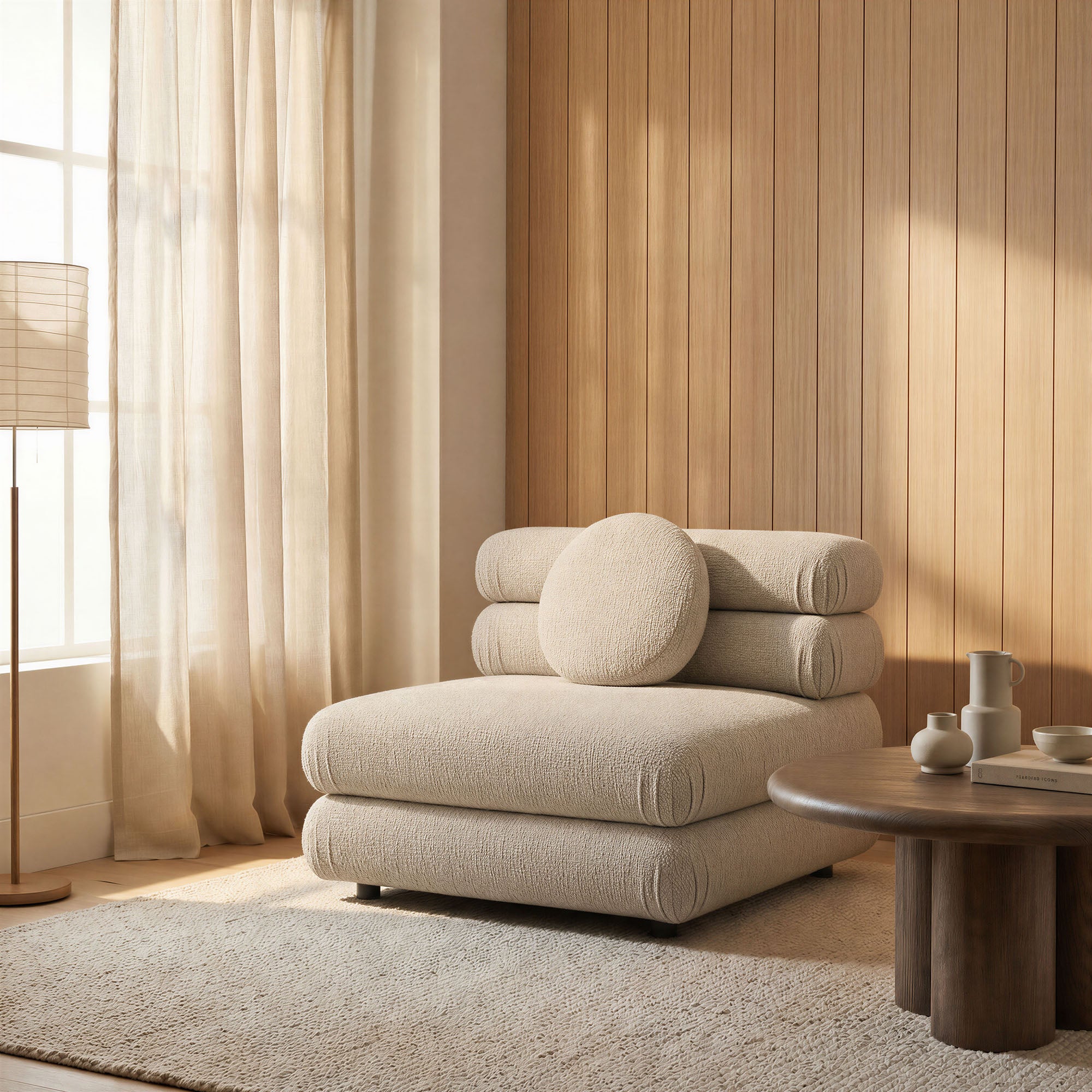 Jubilee Upholstered Modular Armless Chair