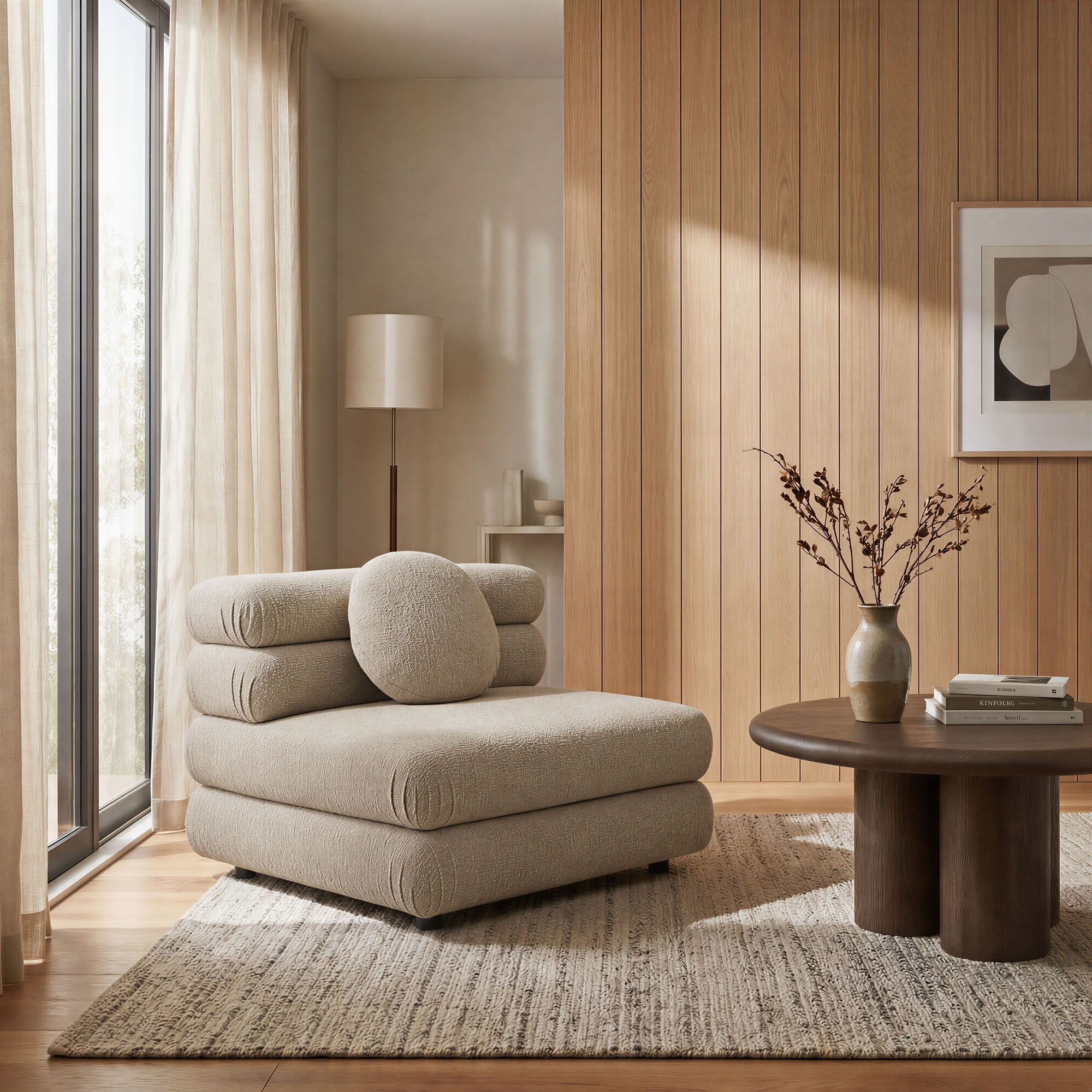 Jubilee Upholstered Modular Armless Chair