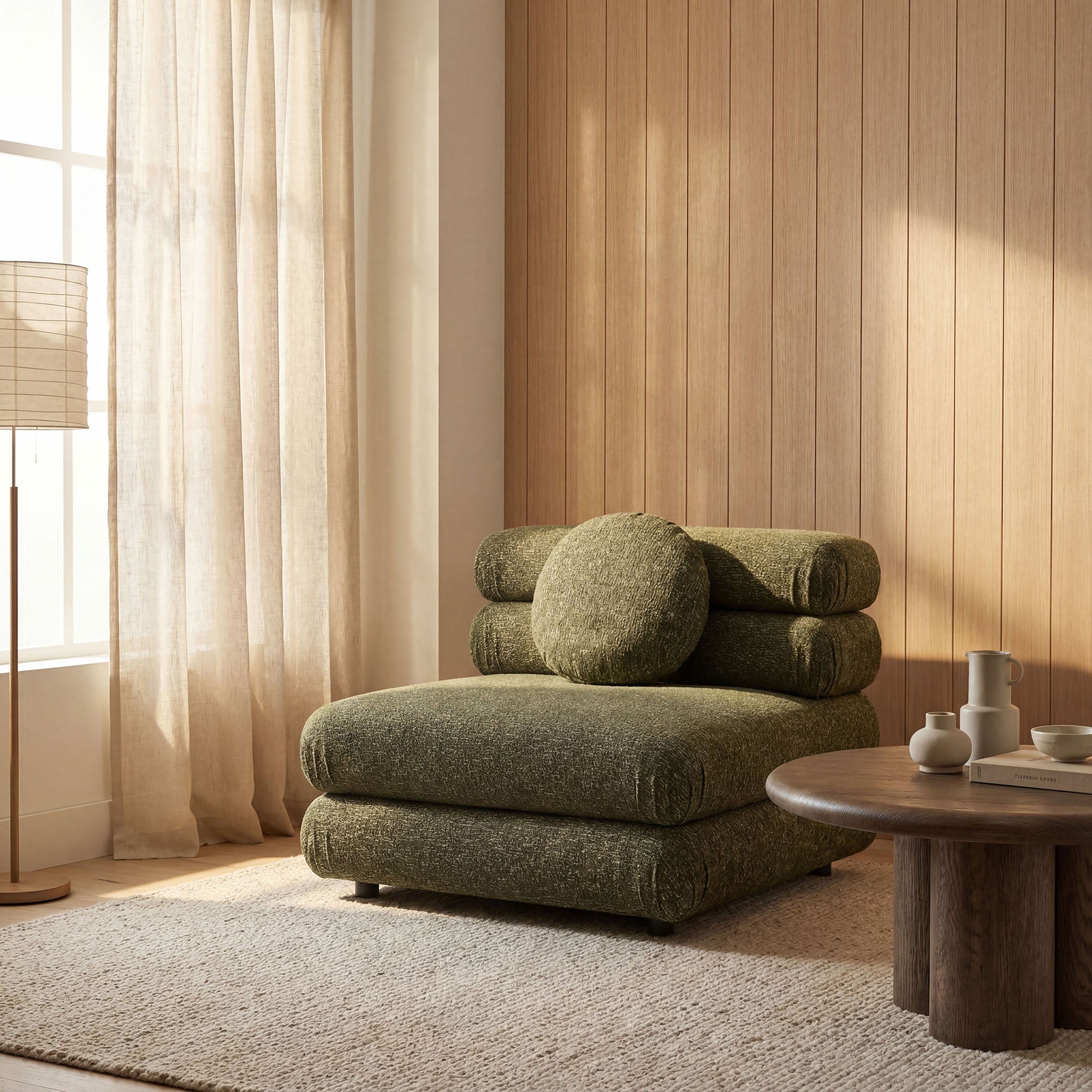 Jubilee Upholstered Modular Armless Chair