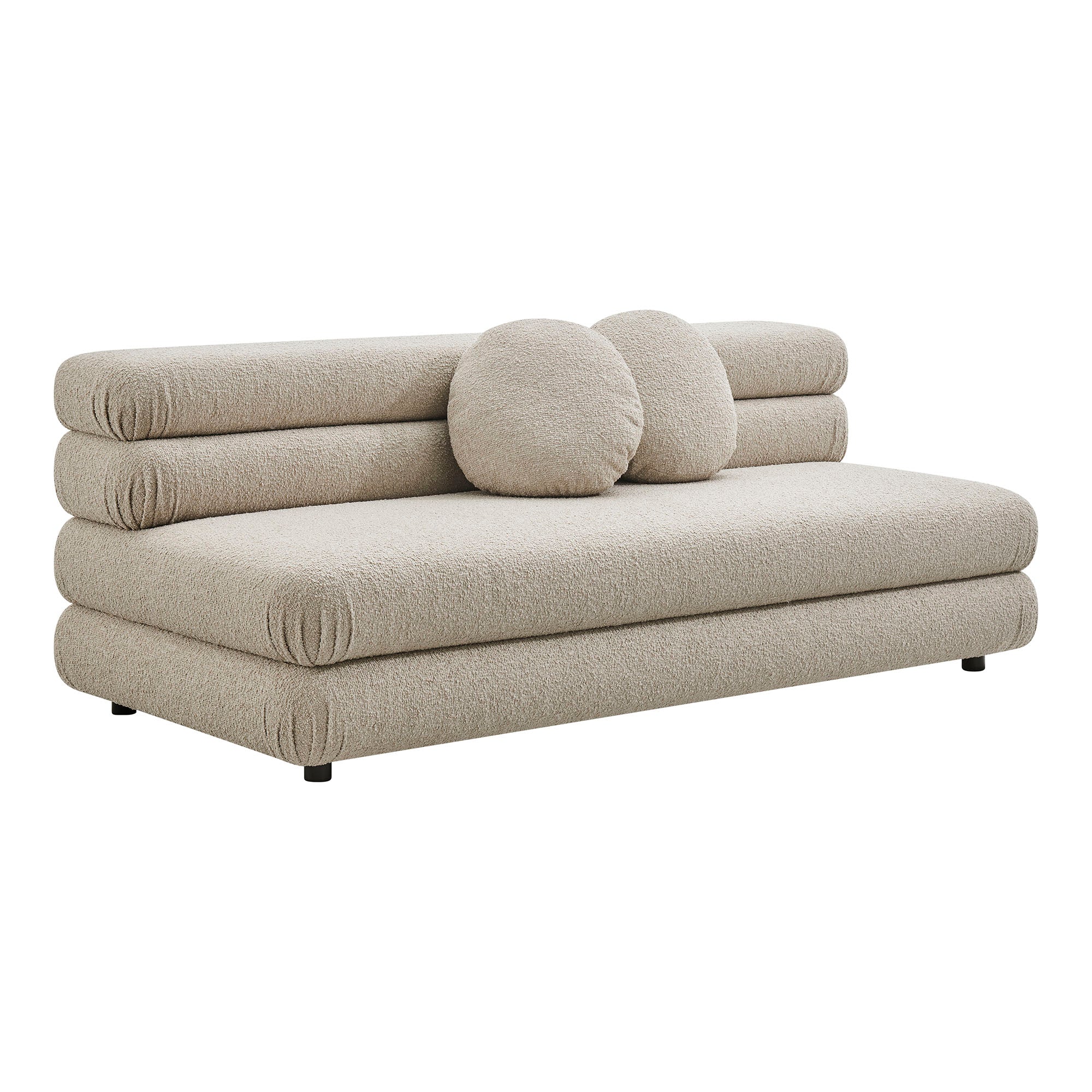 Jubilee Upholstered Modular Armless Loveseat