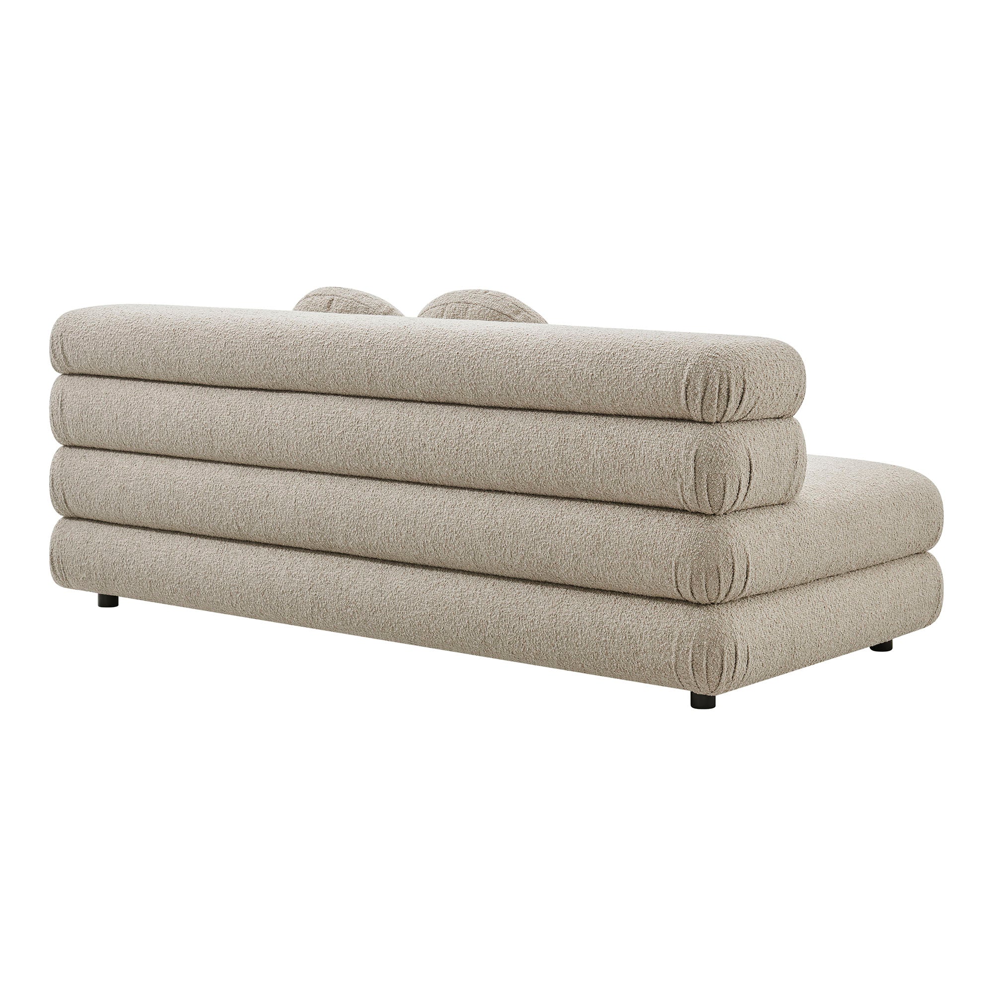 Jubilee Upholstered Modular Armless Loveseat