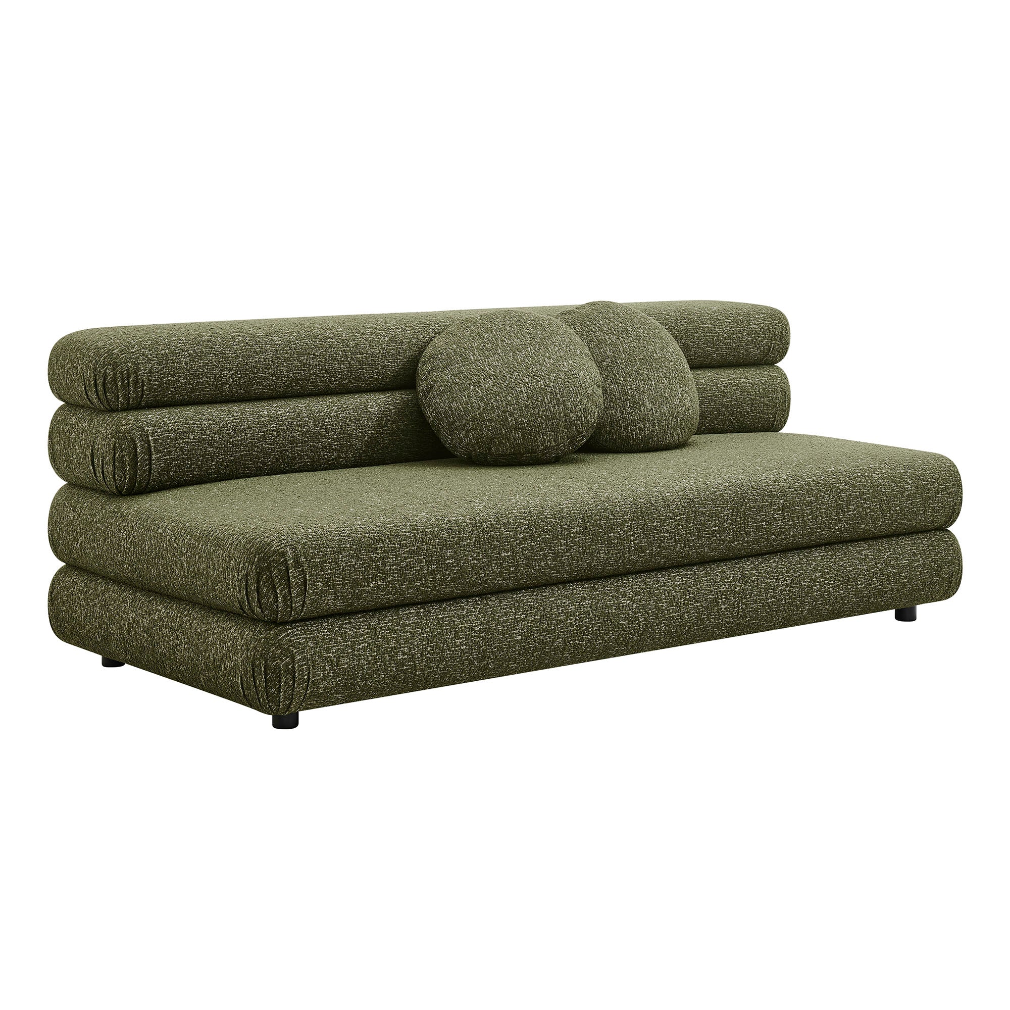 Jubilee Upholstered Modular Armless Loveseat