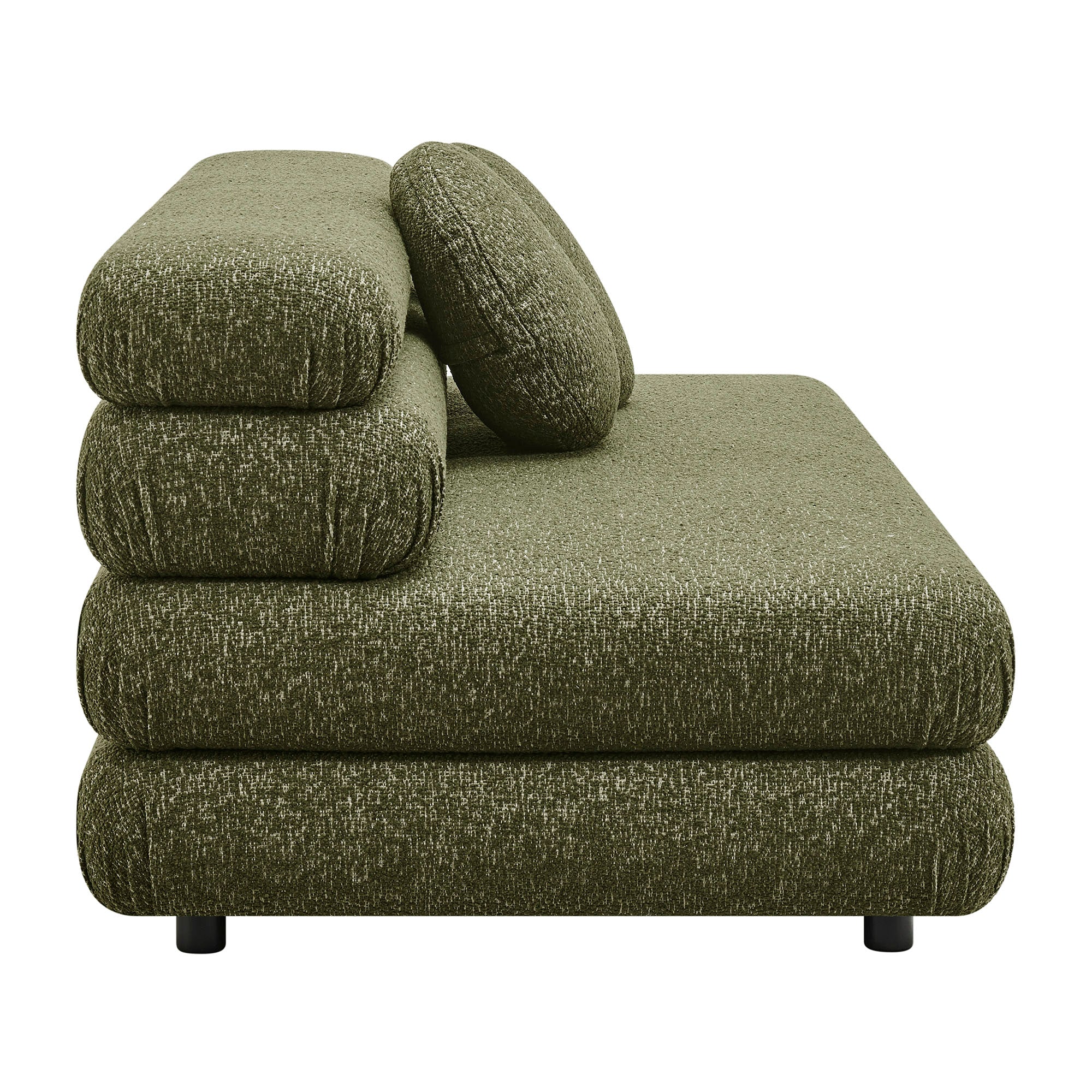 Jubilee Upholstered Modular Armless Loveseat