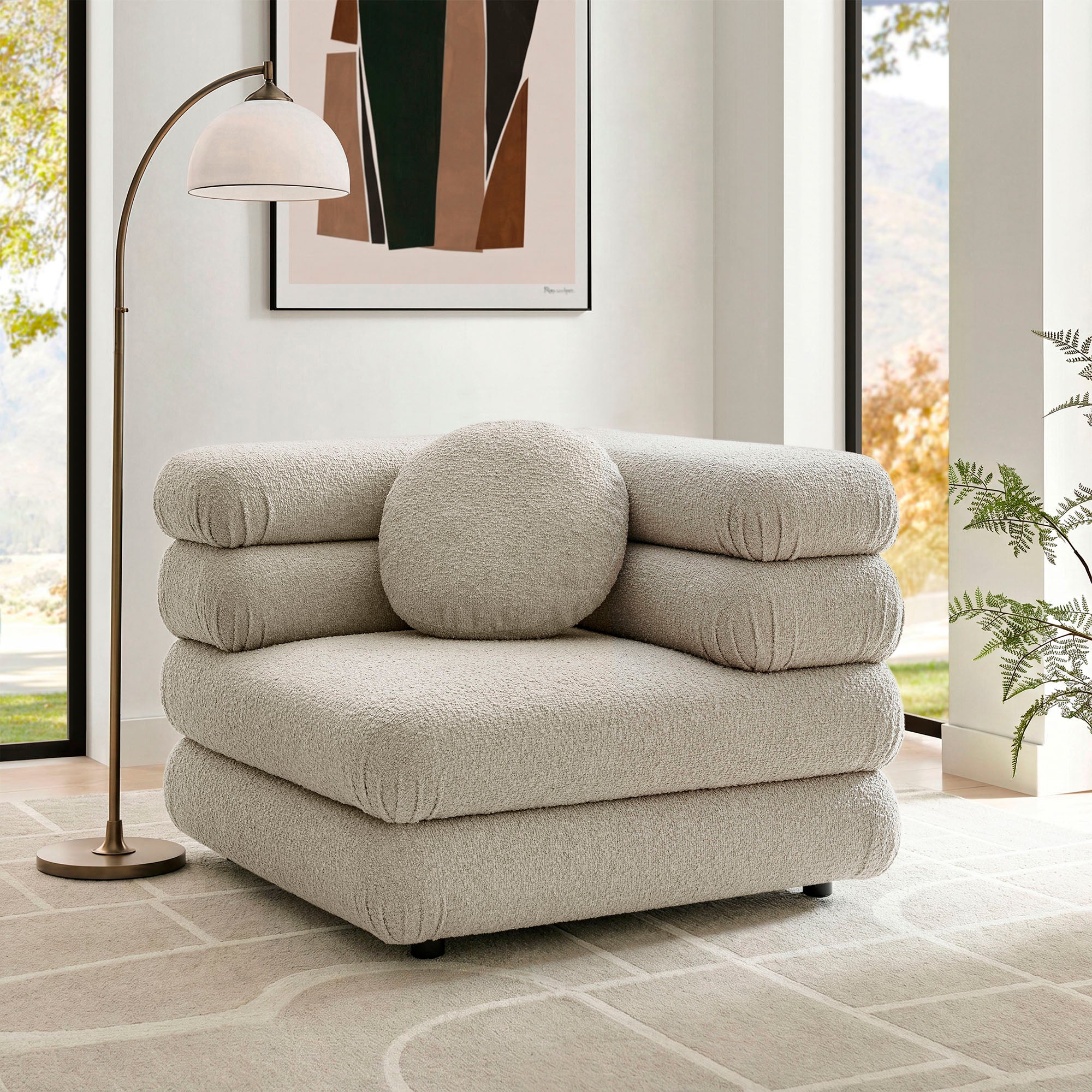 Jubilee Upholstered Modular Corner Chair