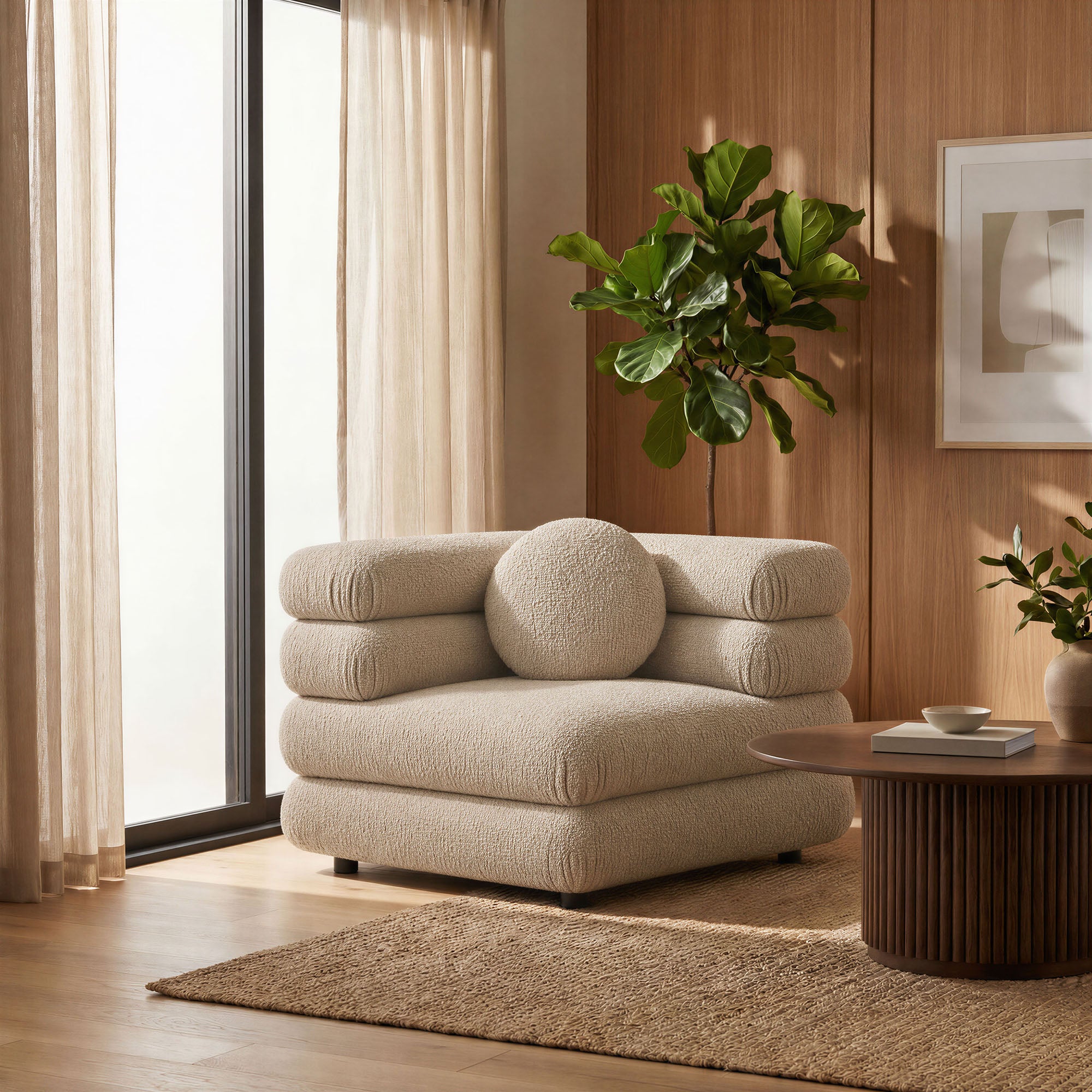 Jubilee Upholstered Modular Corner Chair