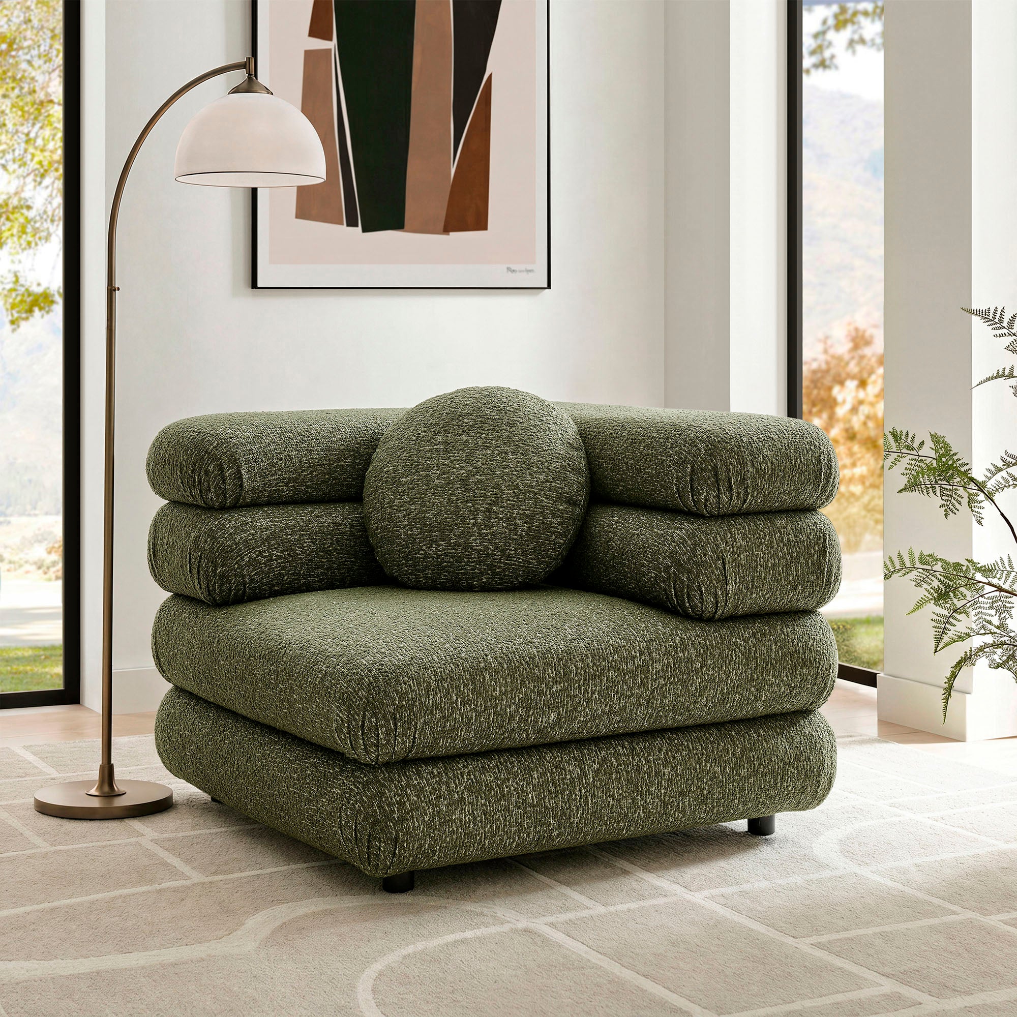Jubilee Upholstered Modular Corner Chair