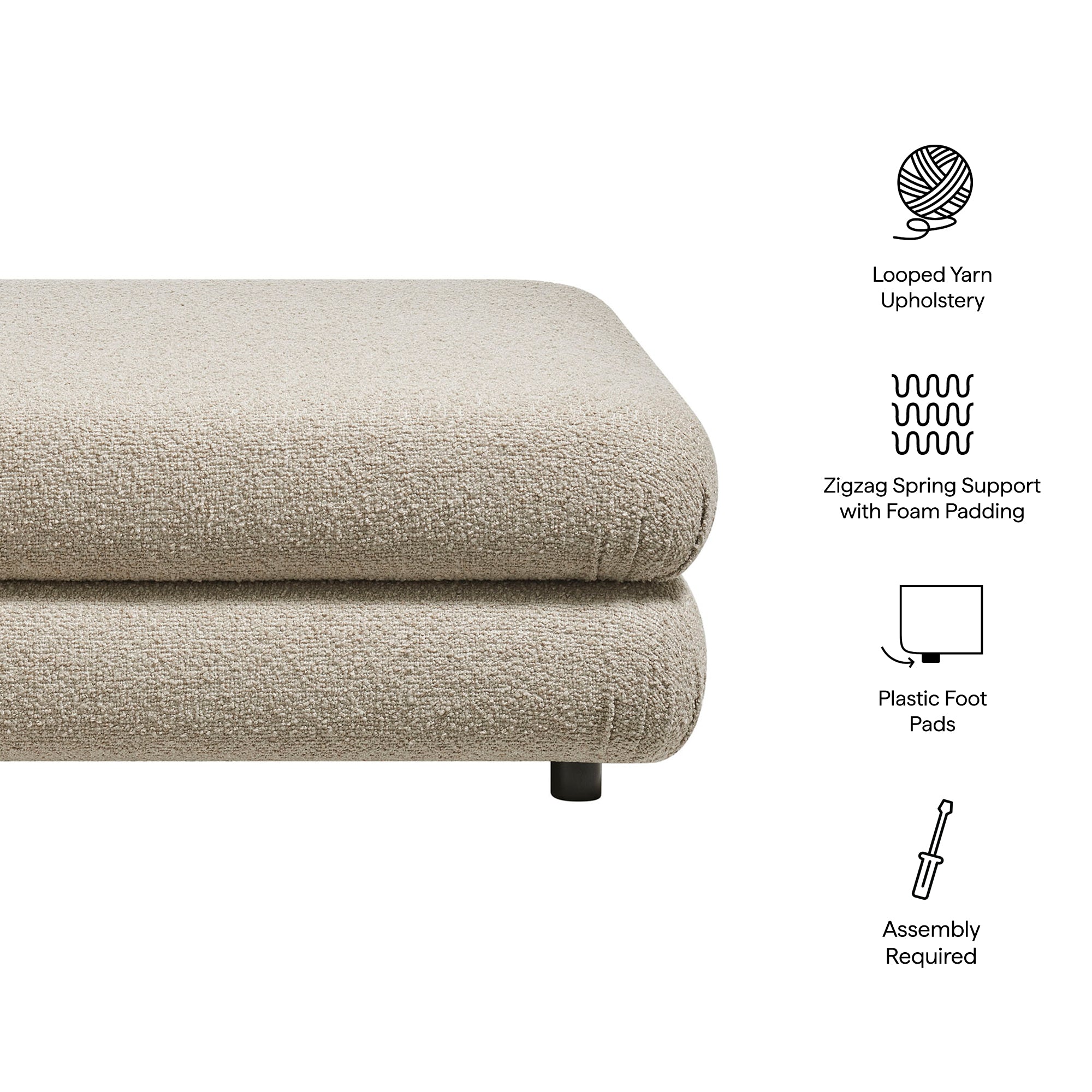 Jubilee Upholstered Ottoman