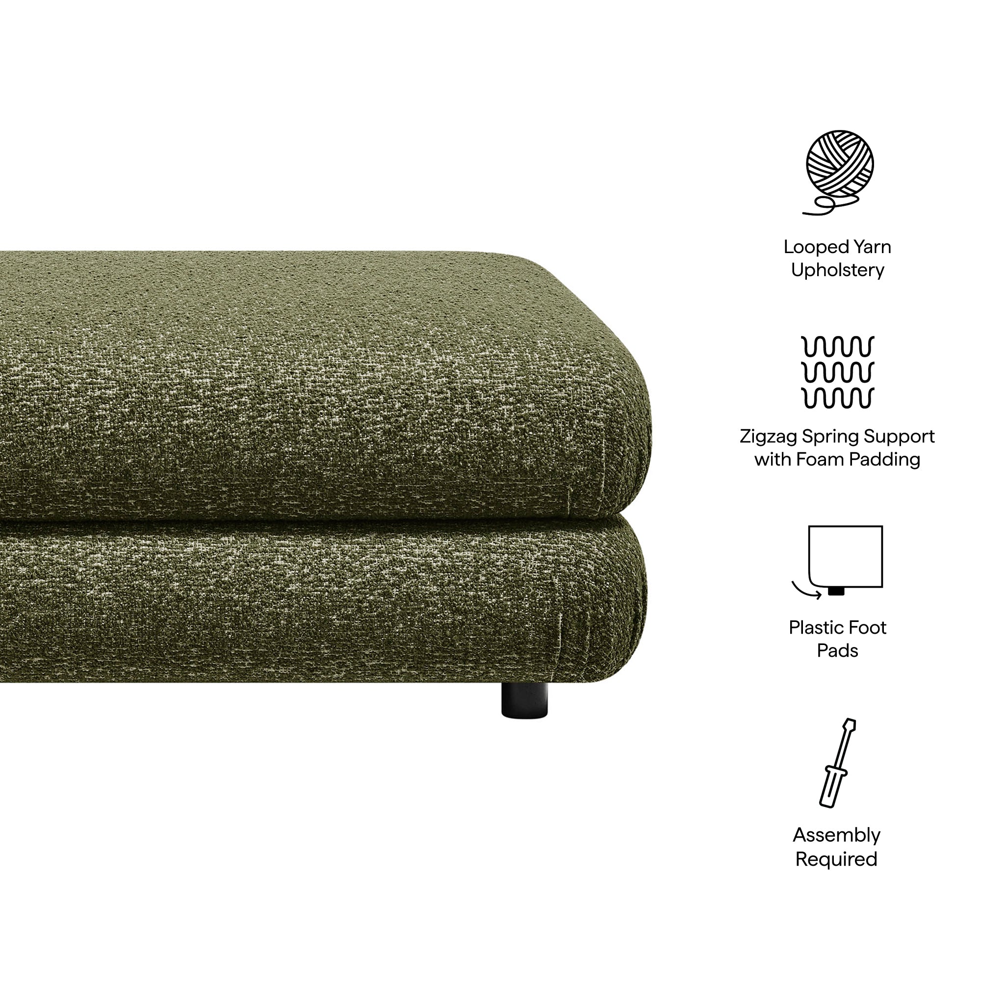 Jubilee Upholstered Ottoman