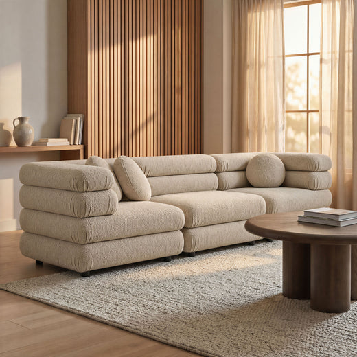Jubilee 3-Piece Upholstered 3-Piece Modular Sofa Set