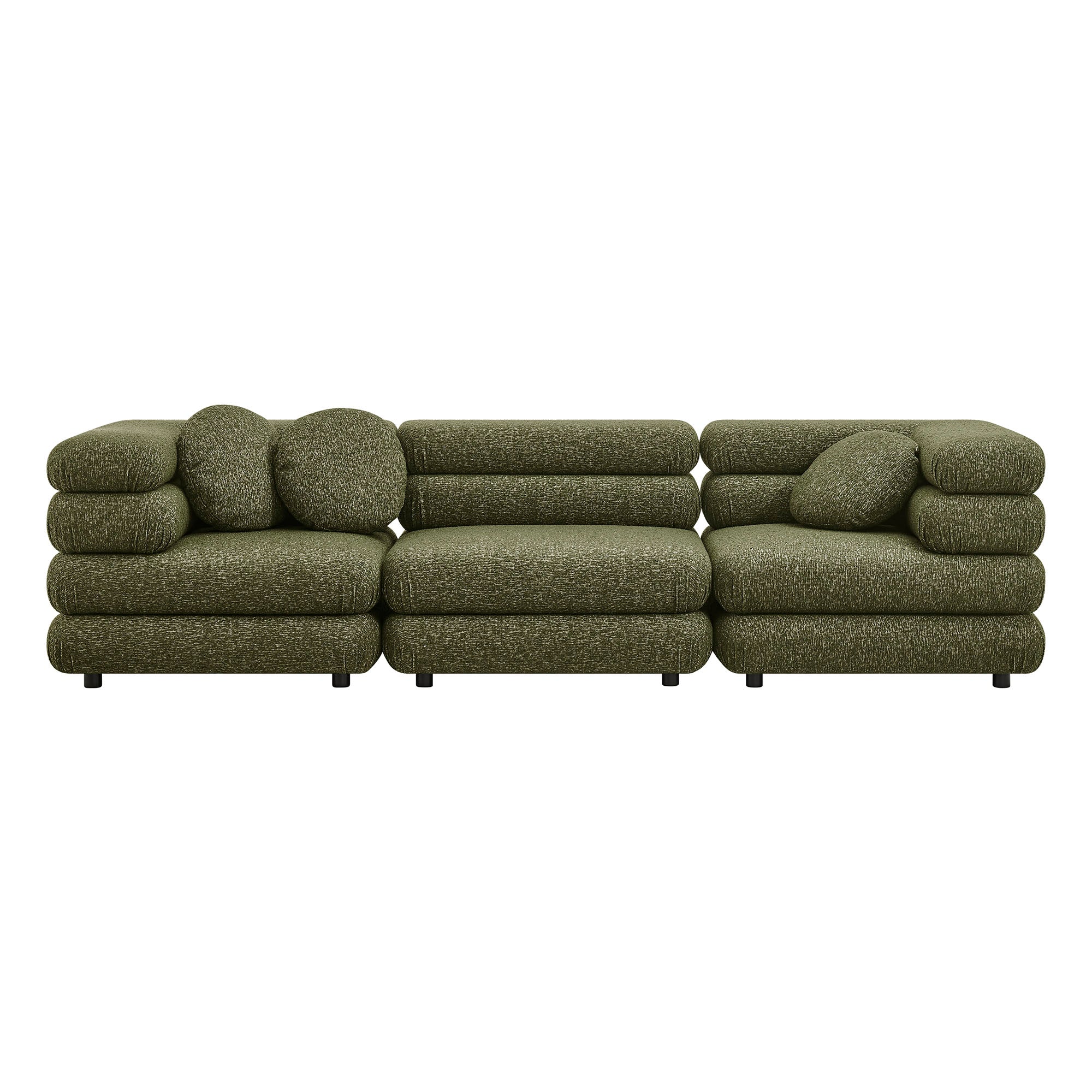 Jubilee 3-Piece Upholstered 3-Piece Modular Sofa Set