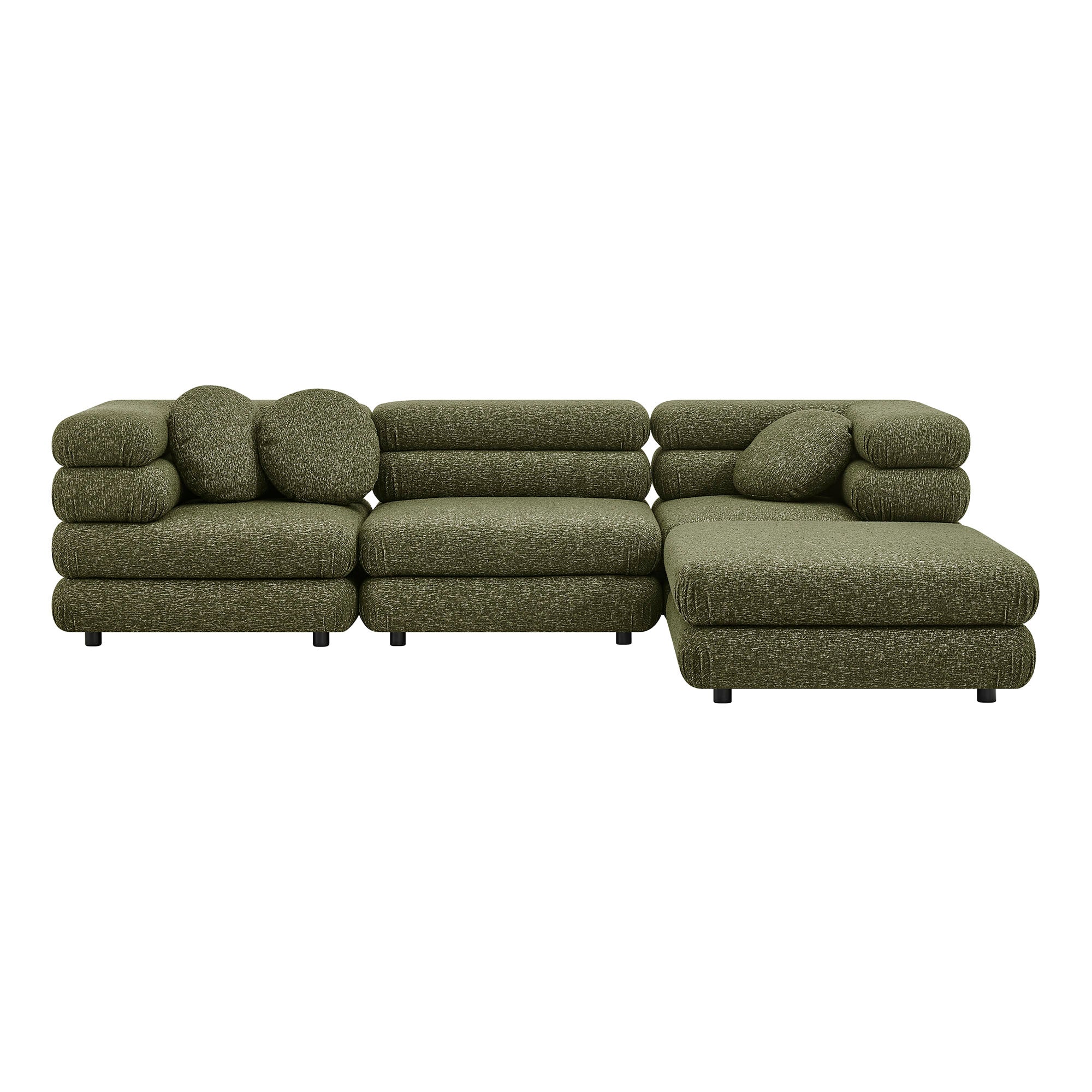 Jubilee 4-Piece Upholstered Modular Sofa Set