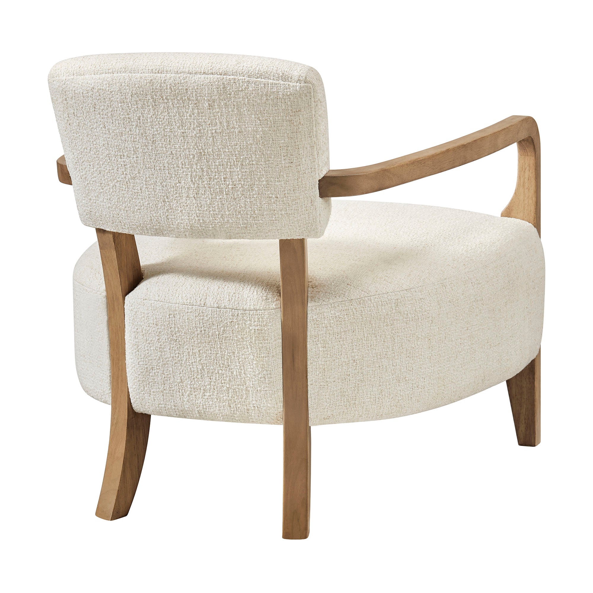 Zinnia Linen Blend Accent Chair
