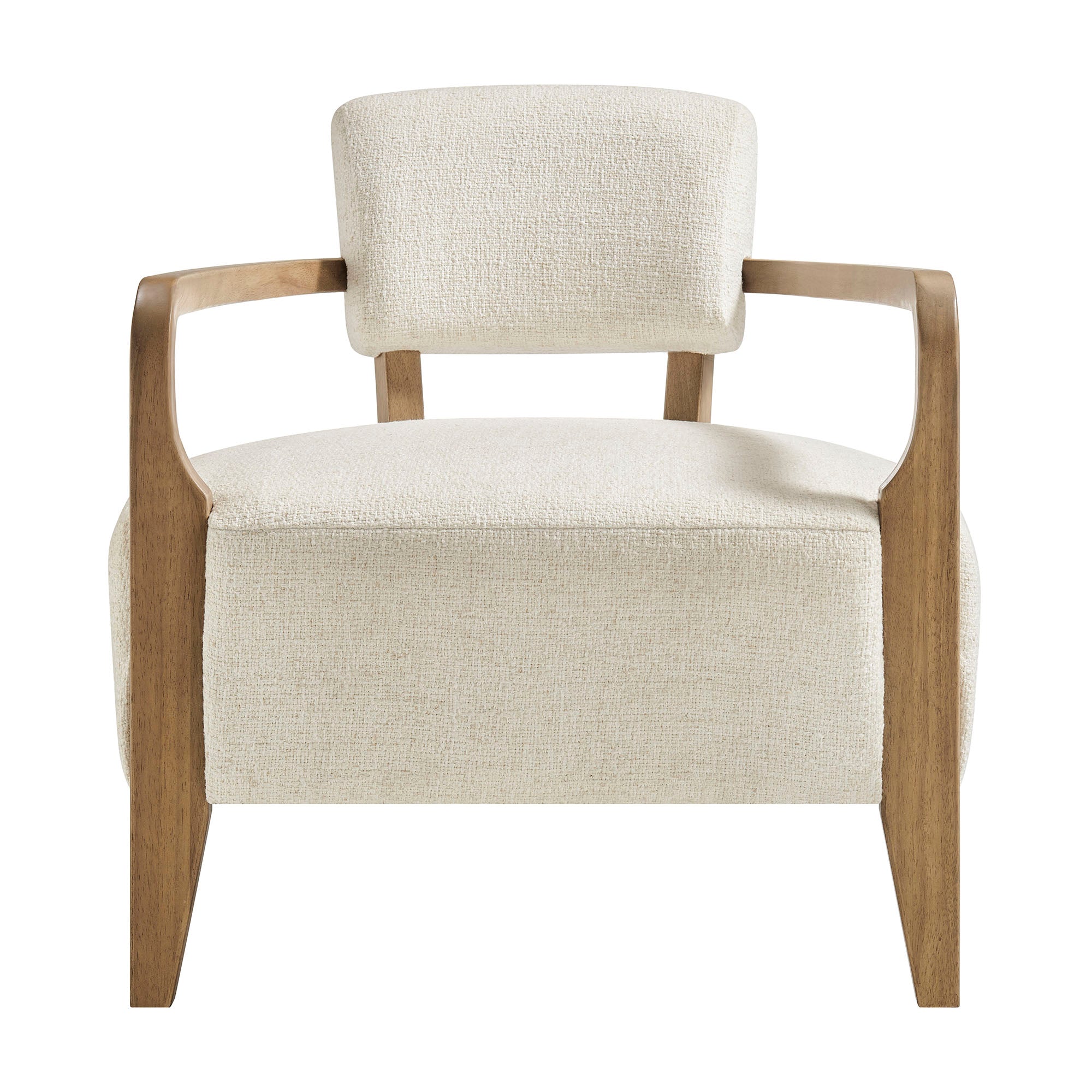 Zinnia Linen Blend Accent Chair