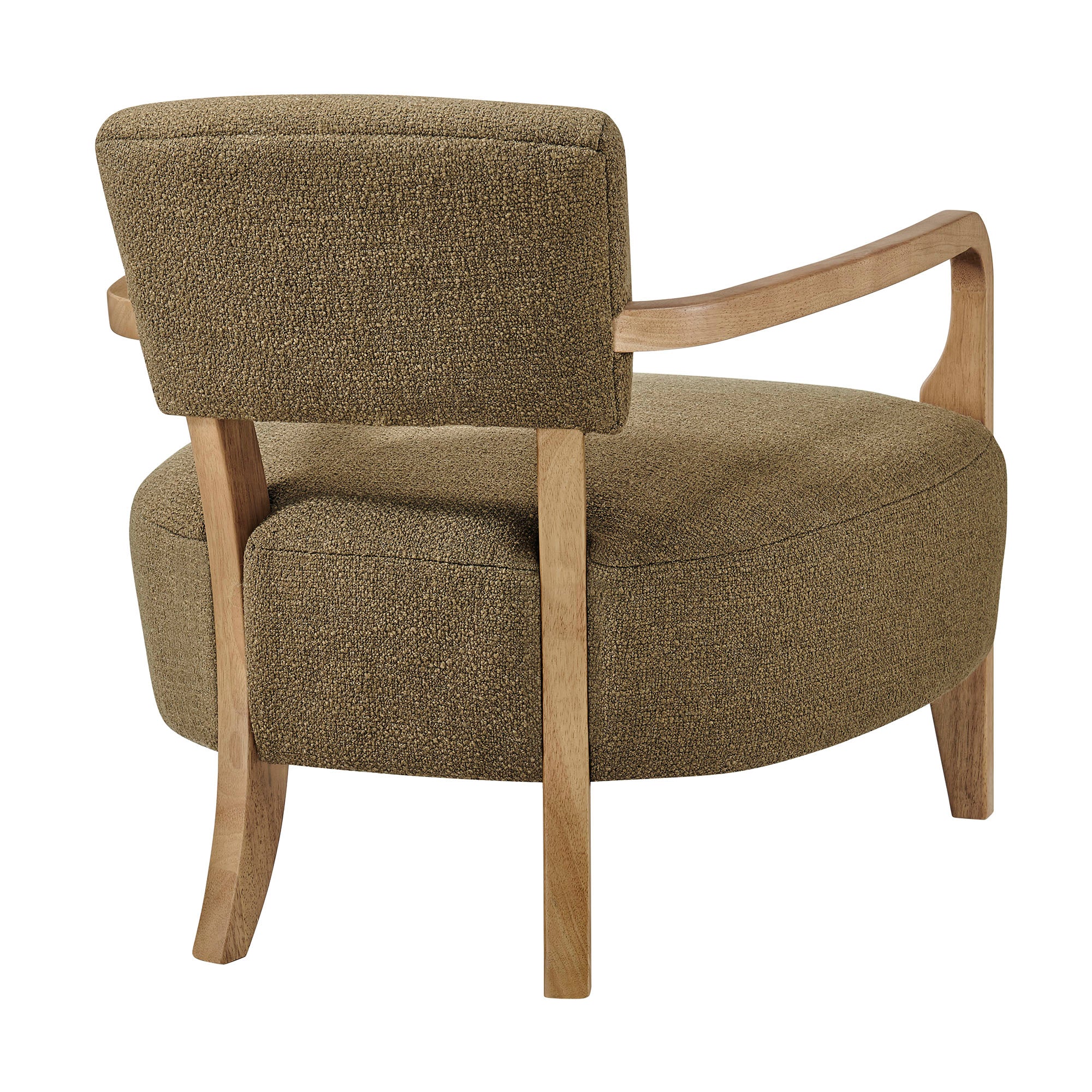 Zinnia Linen Blend Accent Chair