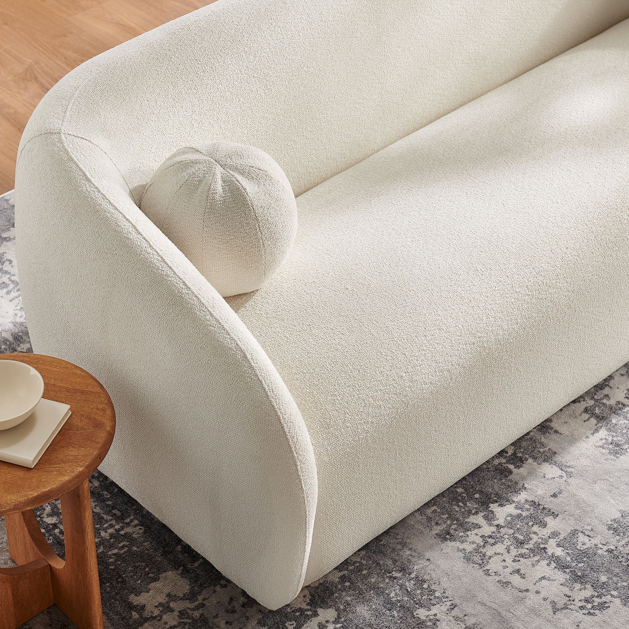 Holland 85" Chenille Fabric Sofa
