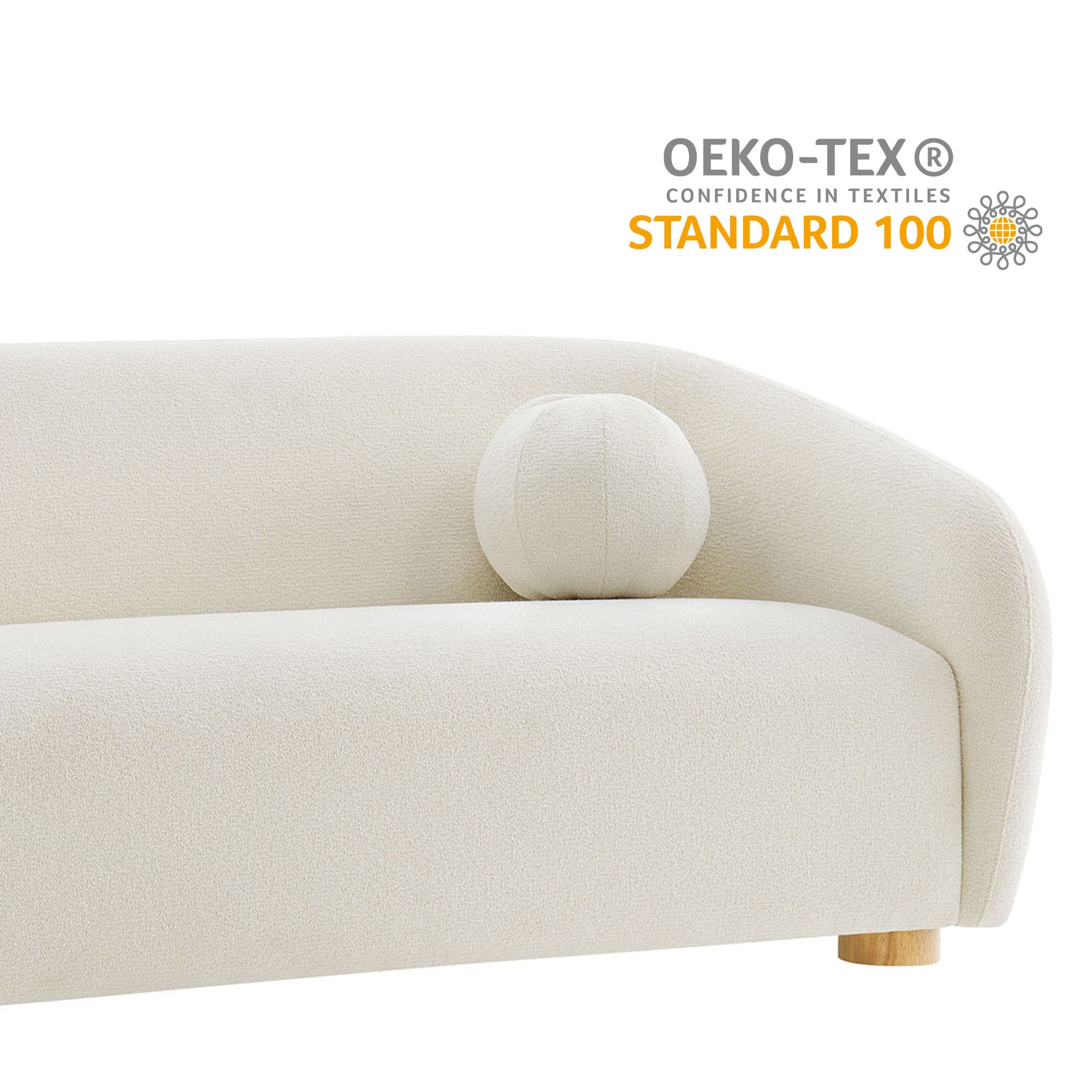 Holland 85" Chenille Fabric Sofa