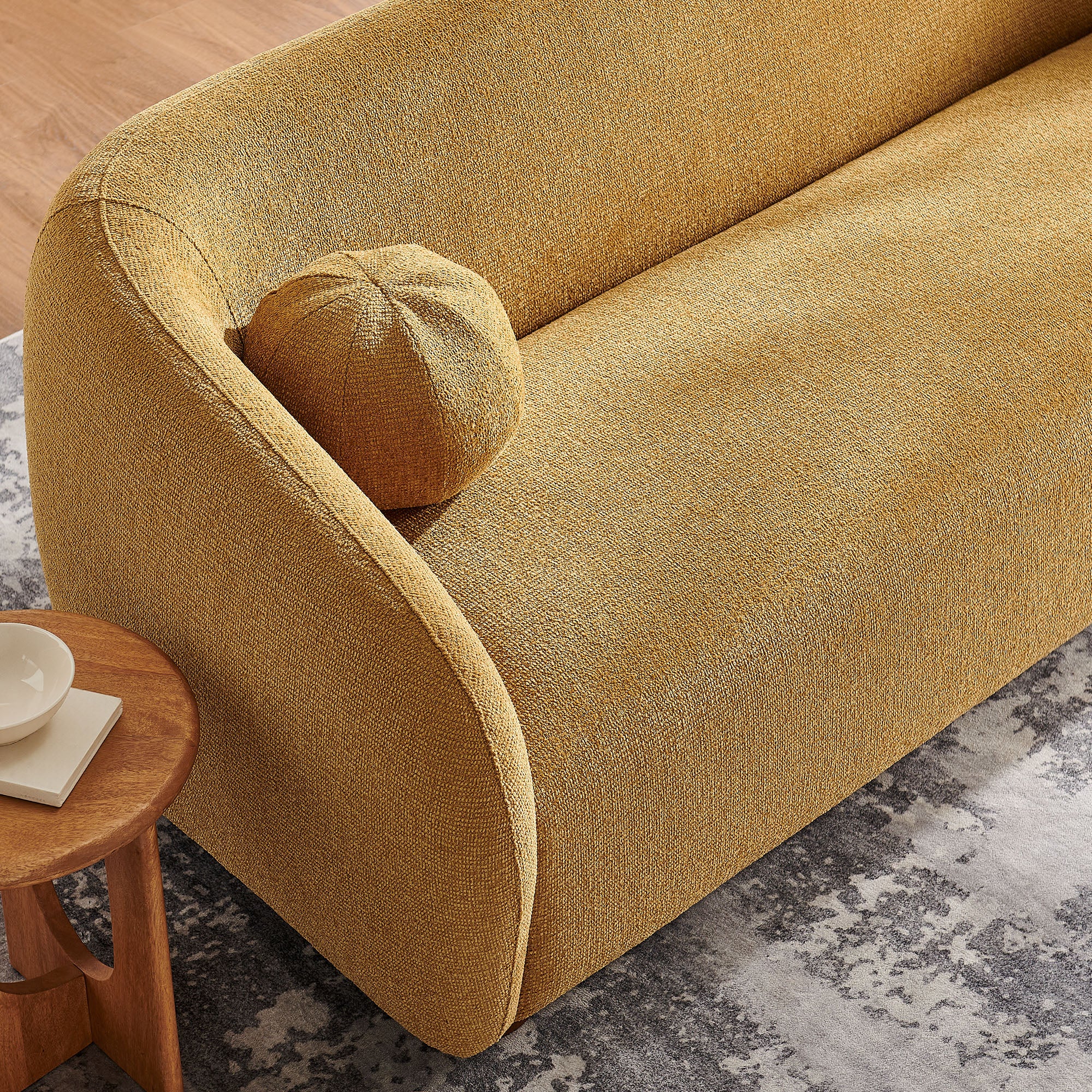 Holland 85" Chenille Fabric Sofa