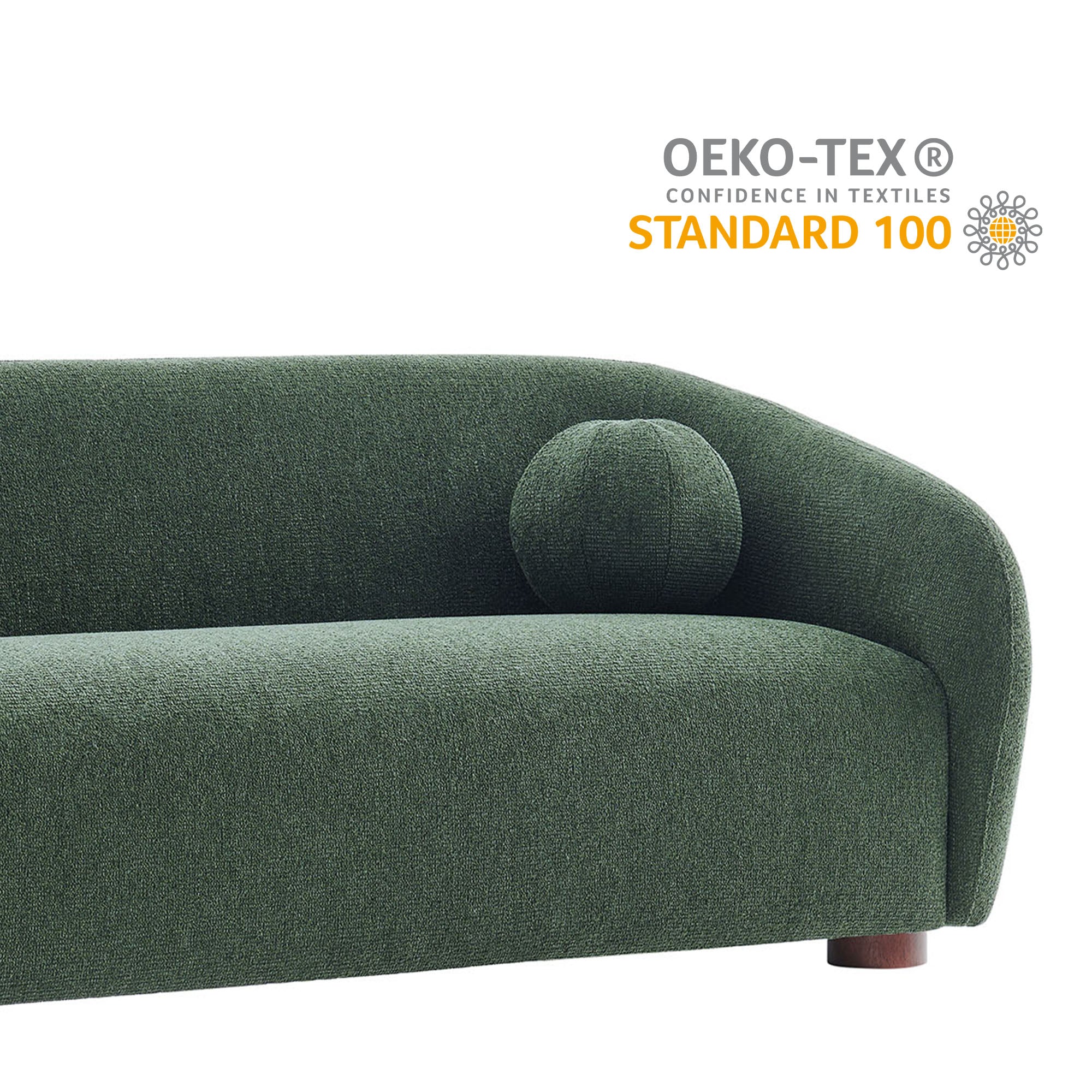 Holland 85" Chenille Fabric Sofa