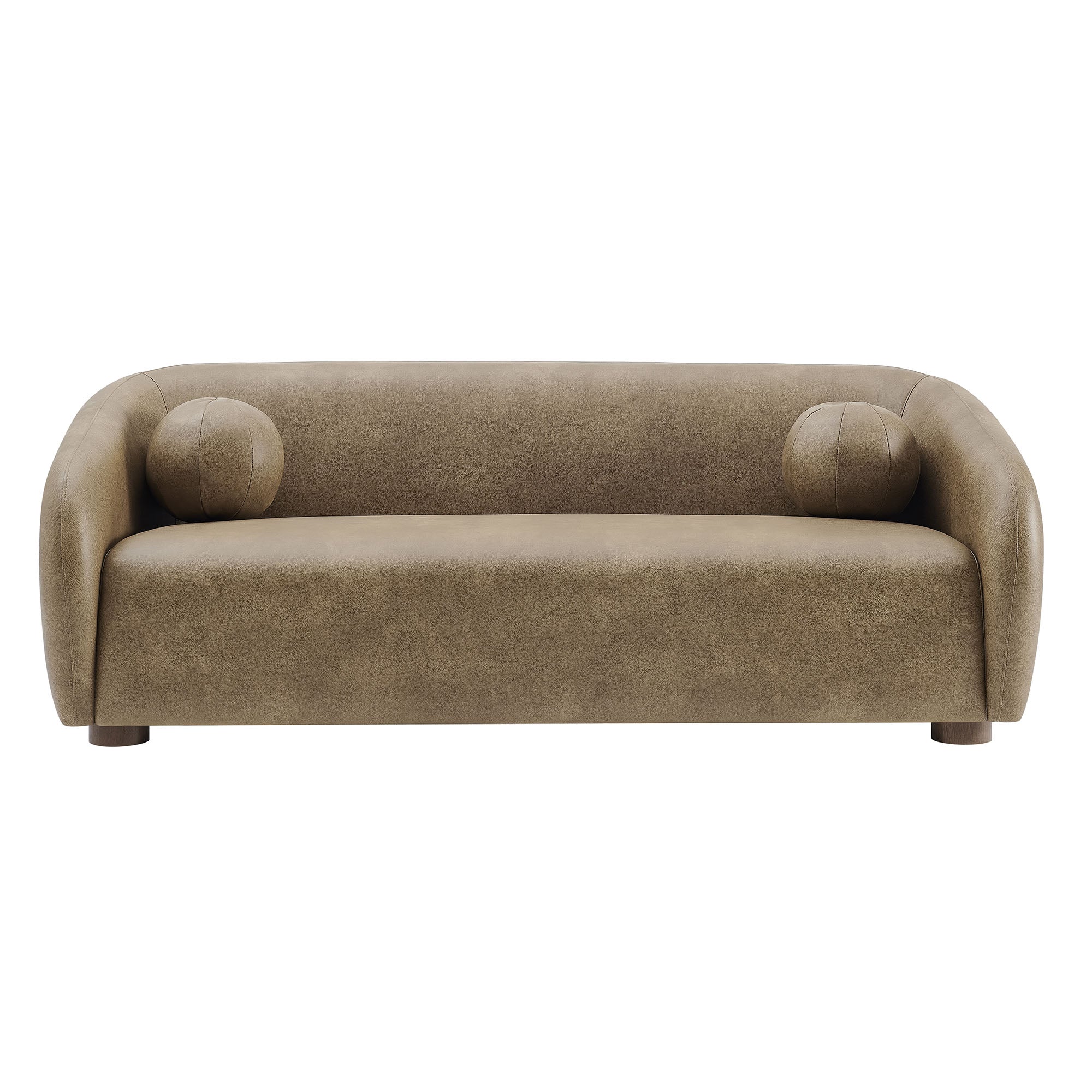 Holland 85" Vegan Leather Sofa