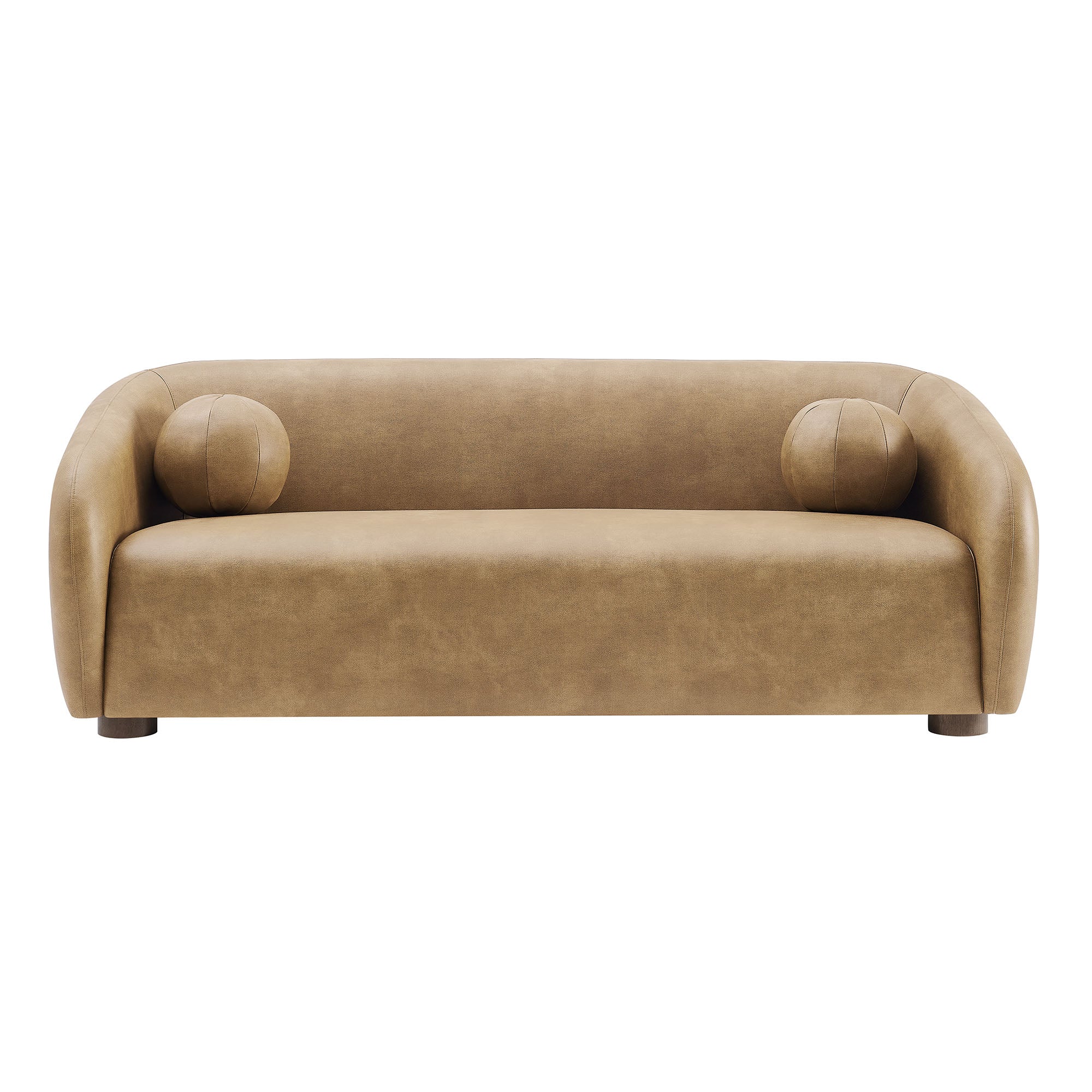 Holland 85" Vegan Leather Sofa