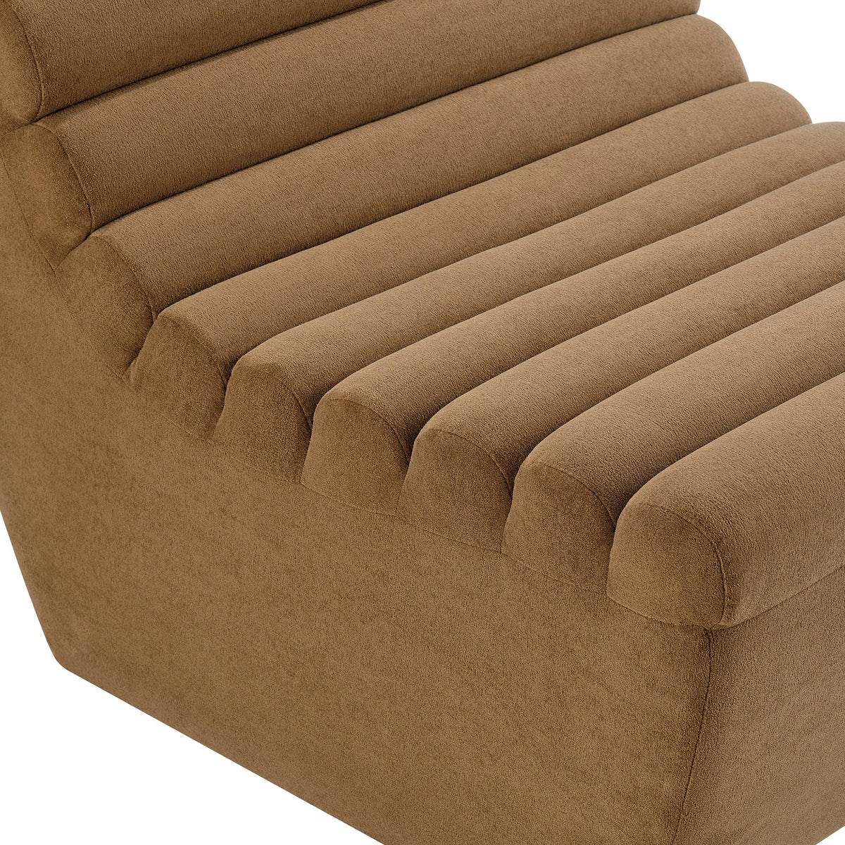 Corbin Performance Fleece Armless Accent Chair