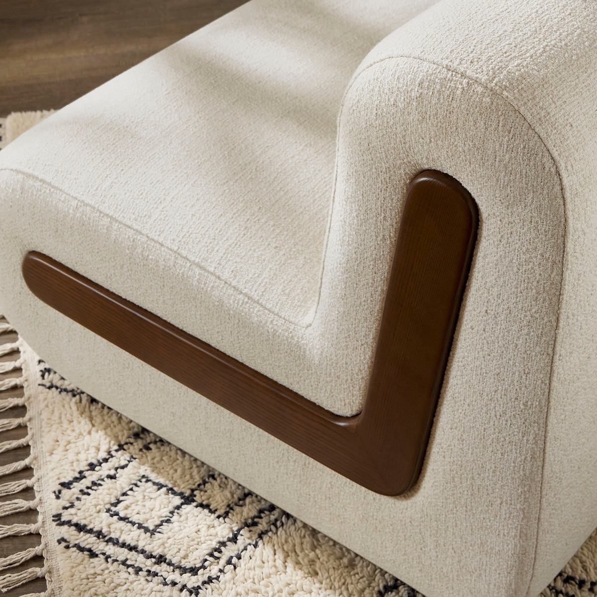Denby Linen Blend Accent Chair