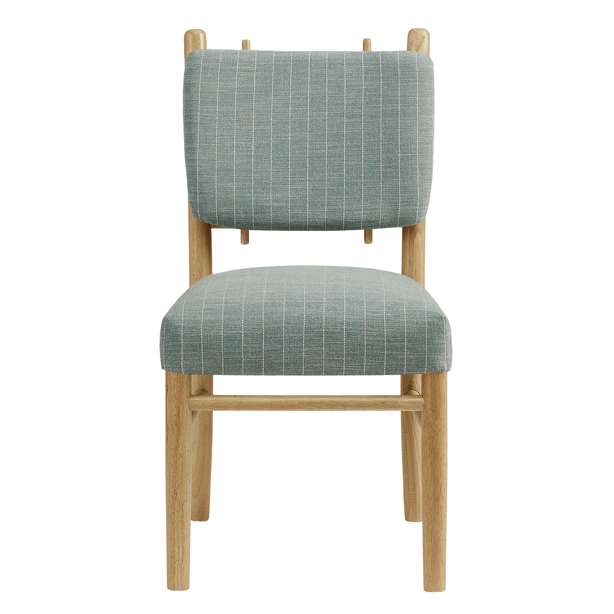 Mauden Striped Dining Side Chairs Set of 2