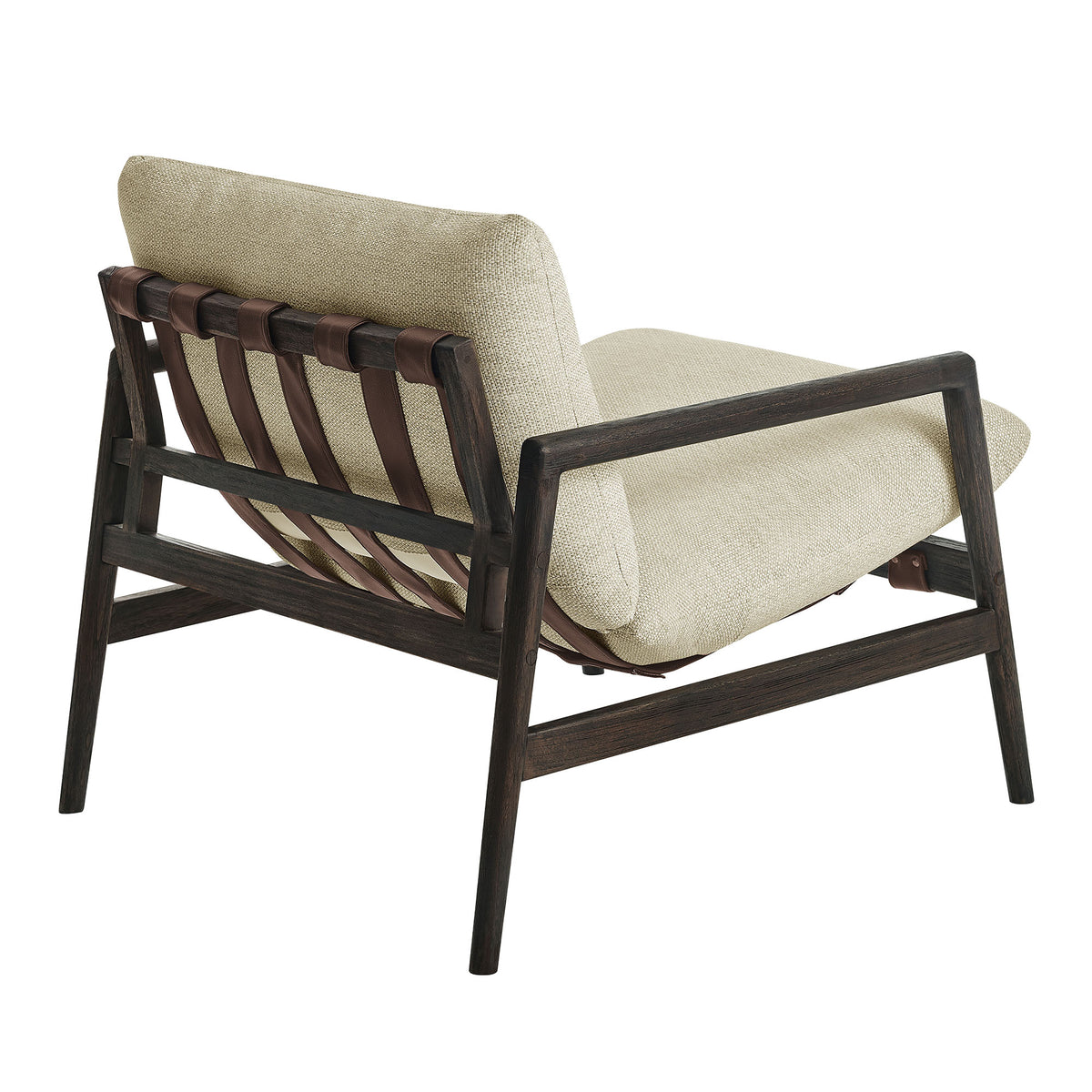 Nomi Outdoor Patio Teak Wood Sling Chair