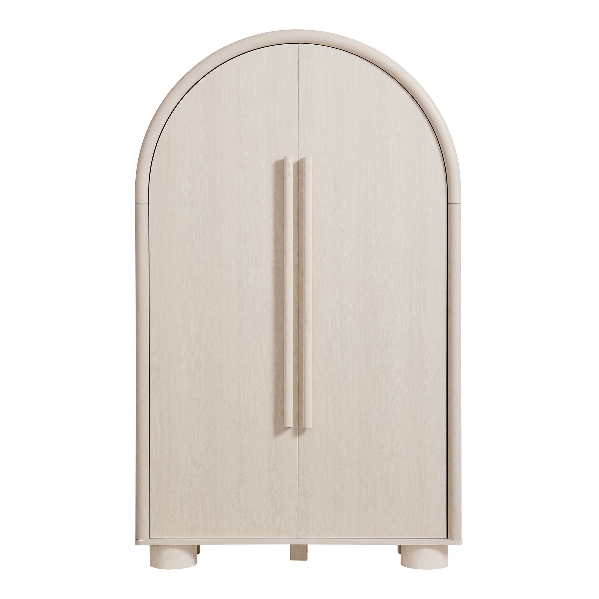 Bellamy Arched Fold-Out Desk Cabinet