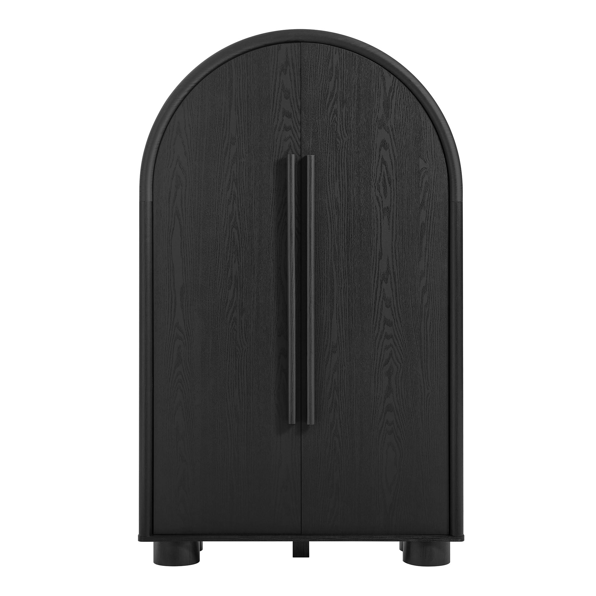 Bellamy Arched Fold-Out Desk Cabinet
