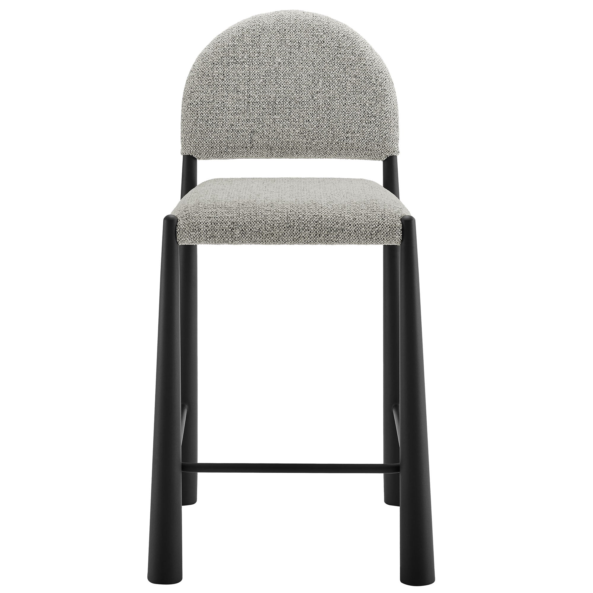 Hayley Upholstered Fabric Counter Stools Set of 2