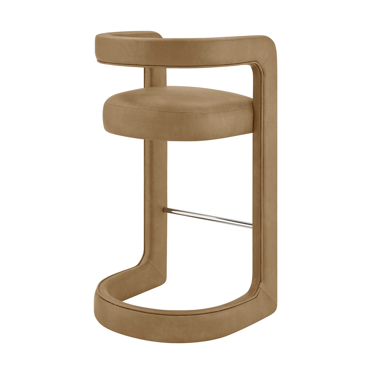 Winslow Premium Vegan Leather Bar Stool Set of 2