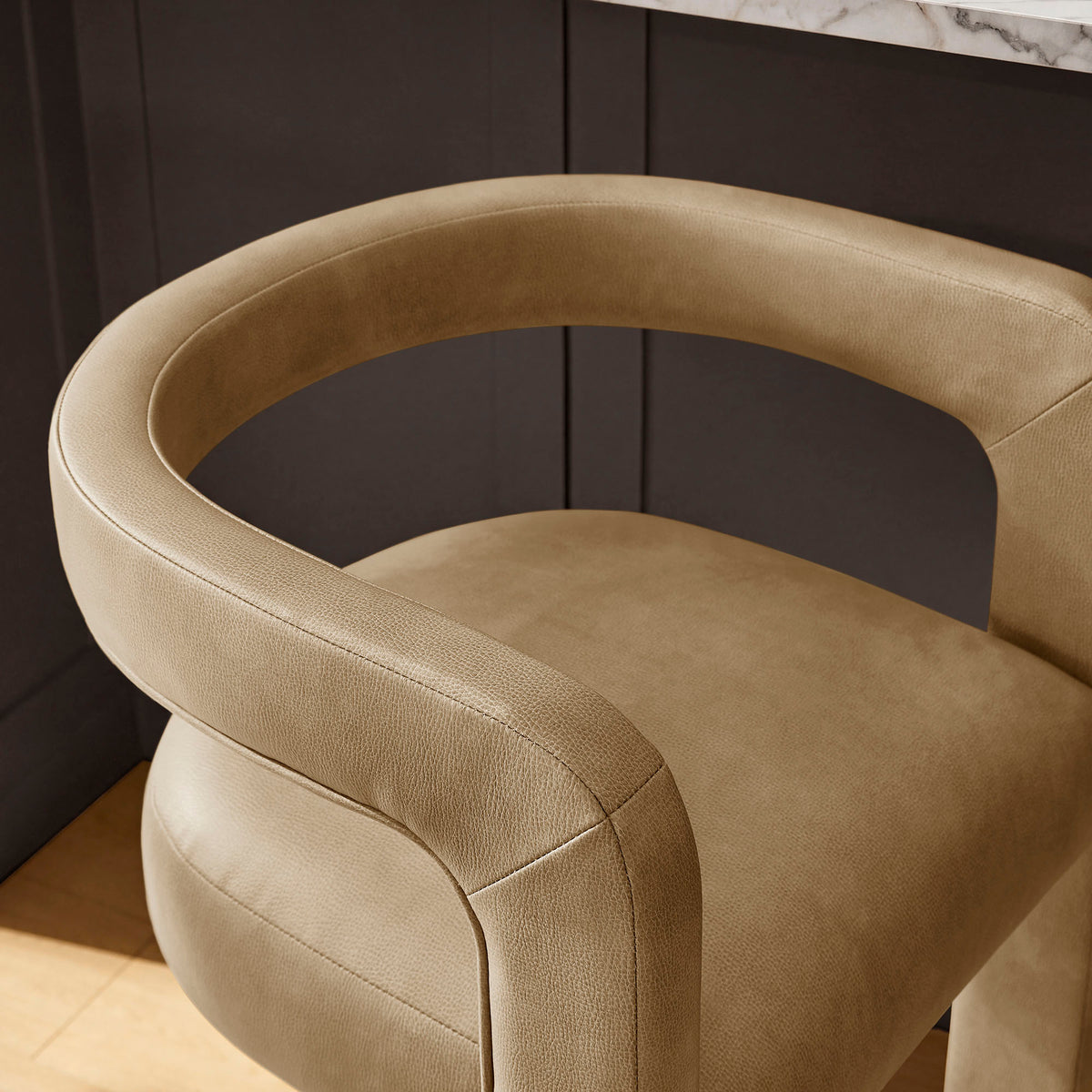 Winslow Premium Vegan Leather Bar Stool Set of 2