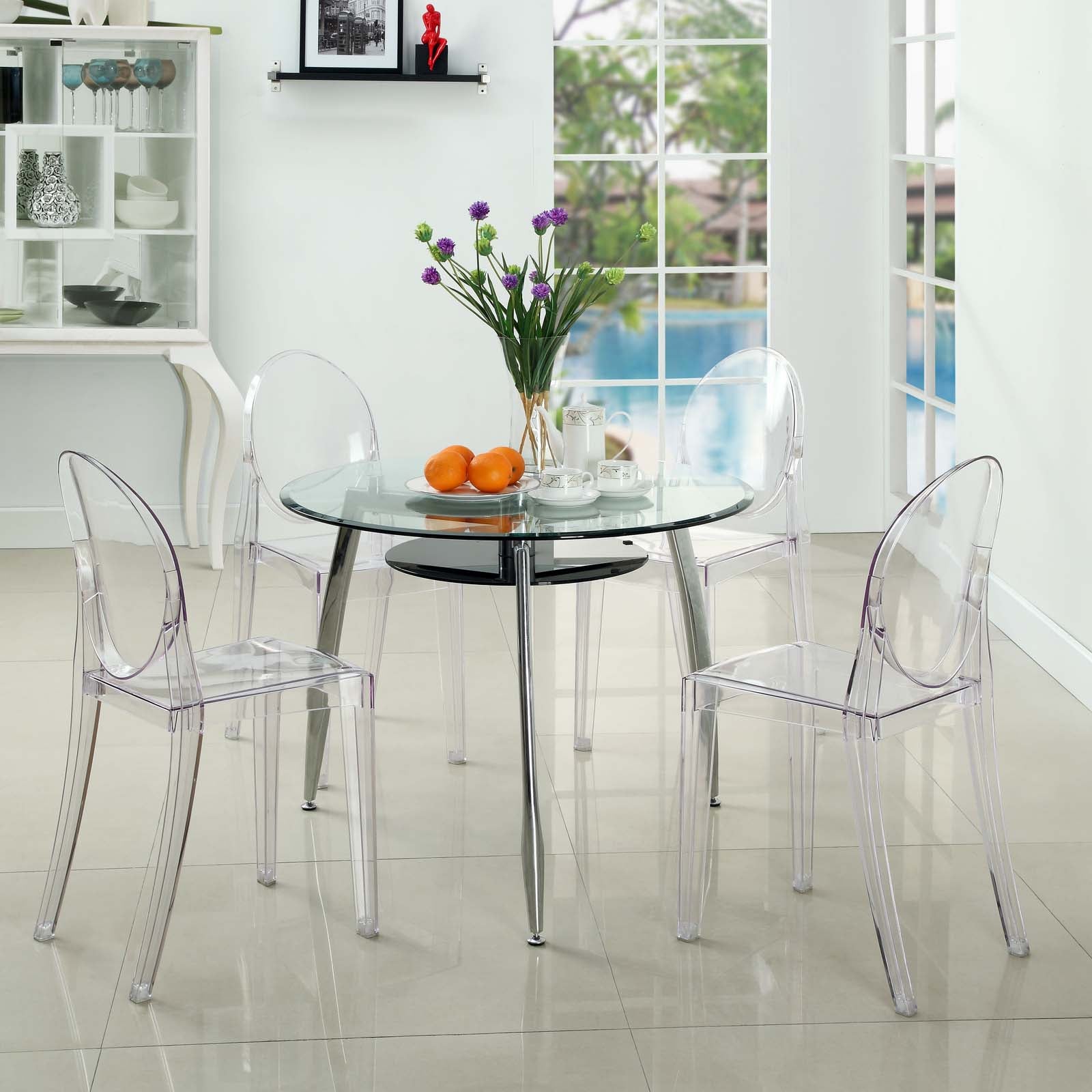 Casper Dining Chairs Set of 4-Dining Chair-Modway-Wall2Wall Furnishings