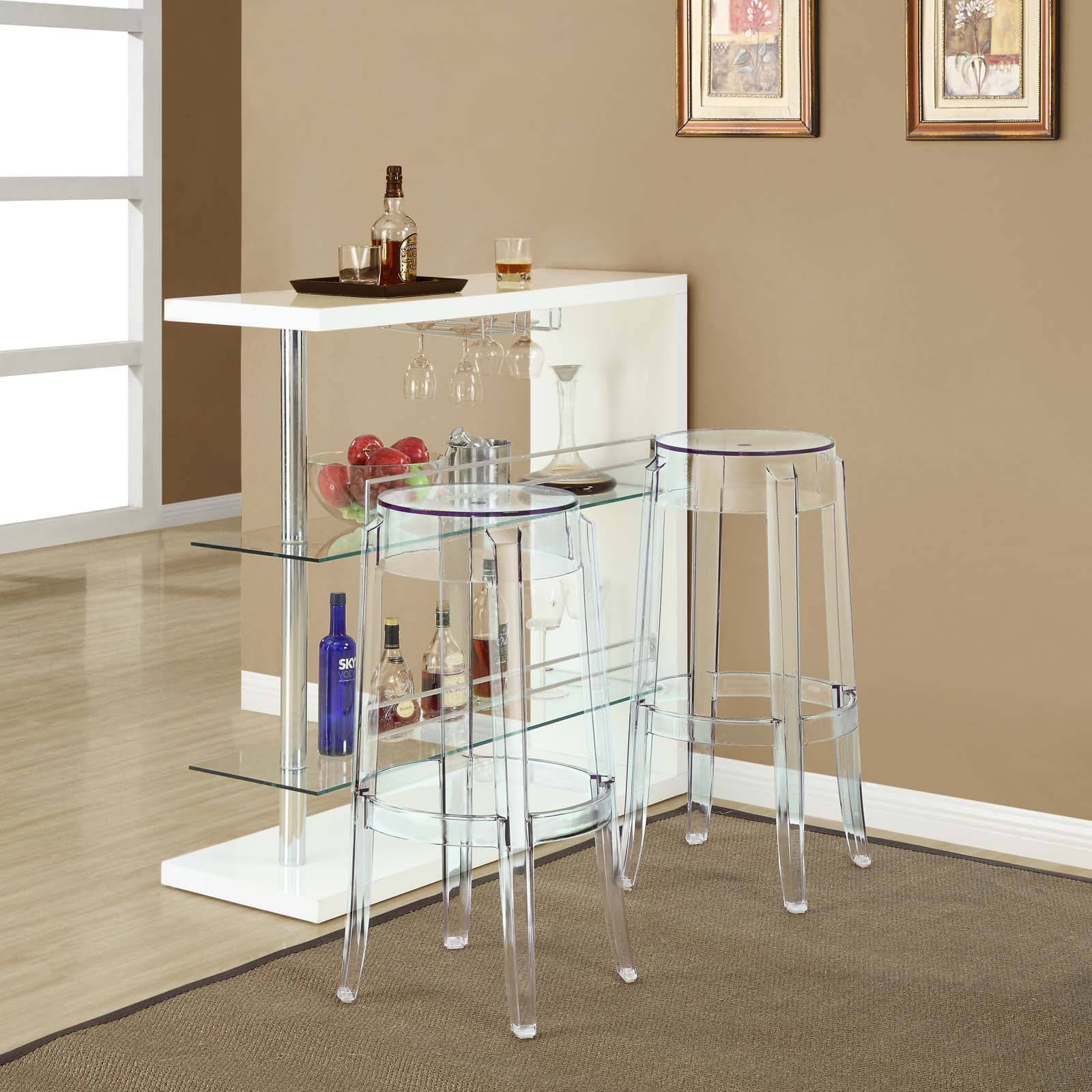 Casper Bar Stool Set of 2-Dining Chair-Modway-Wall2Wall Furnishings