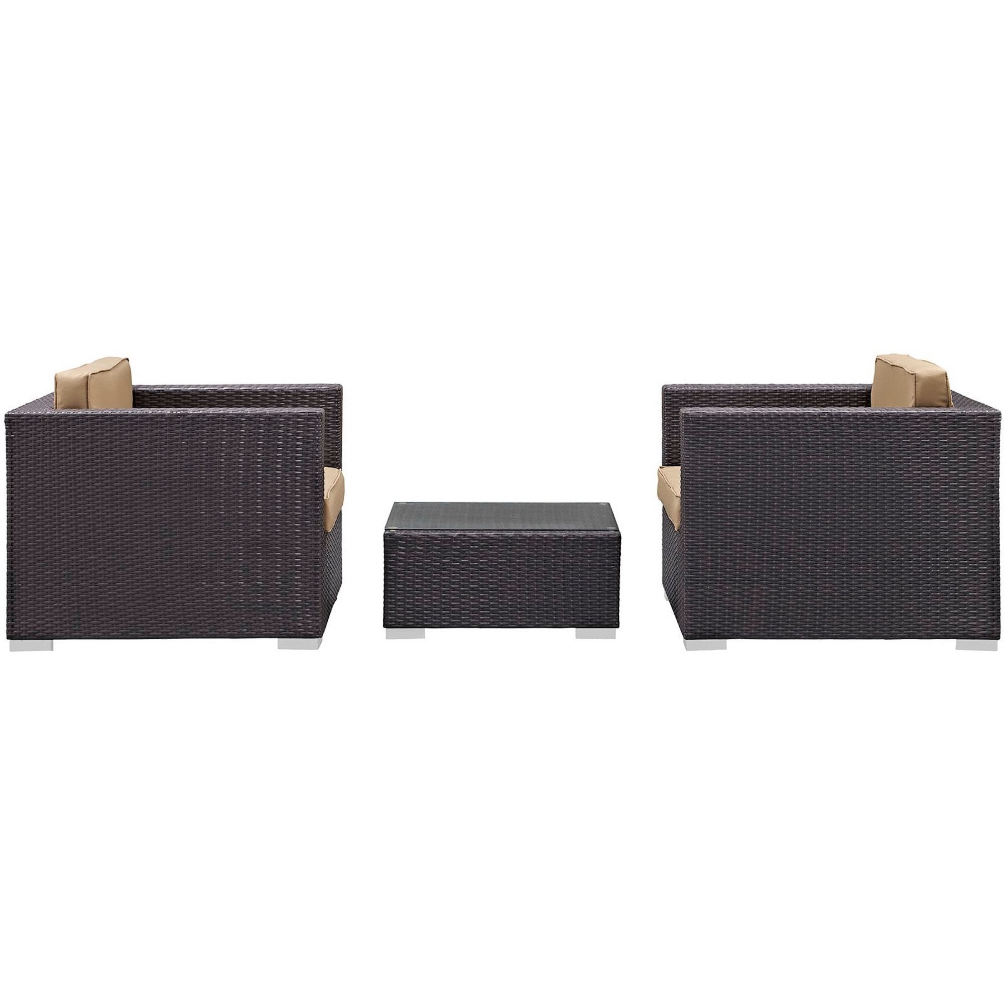 Burrow 3 Piece Outdoor Patio Sofa Set