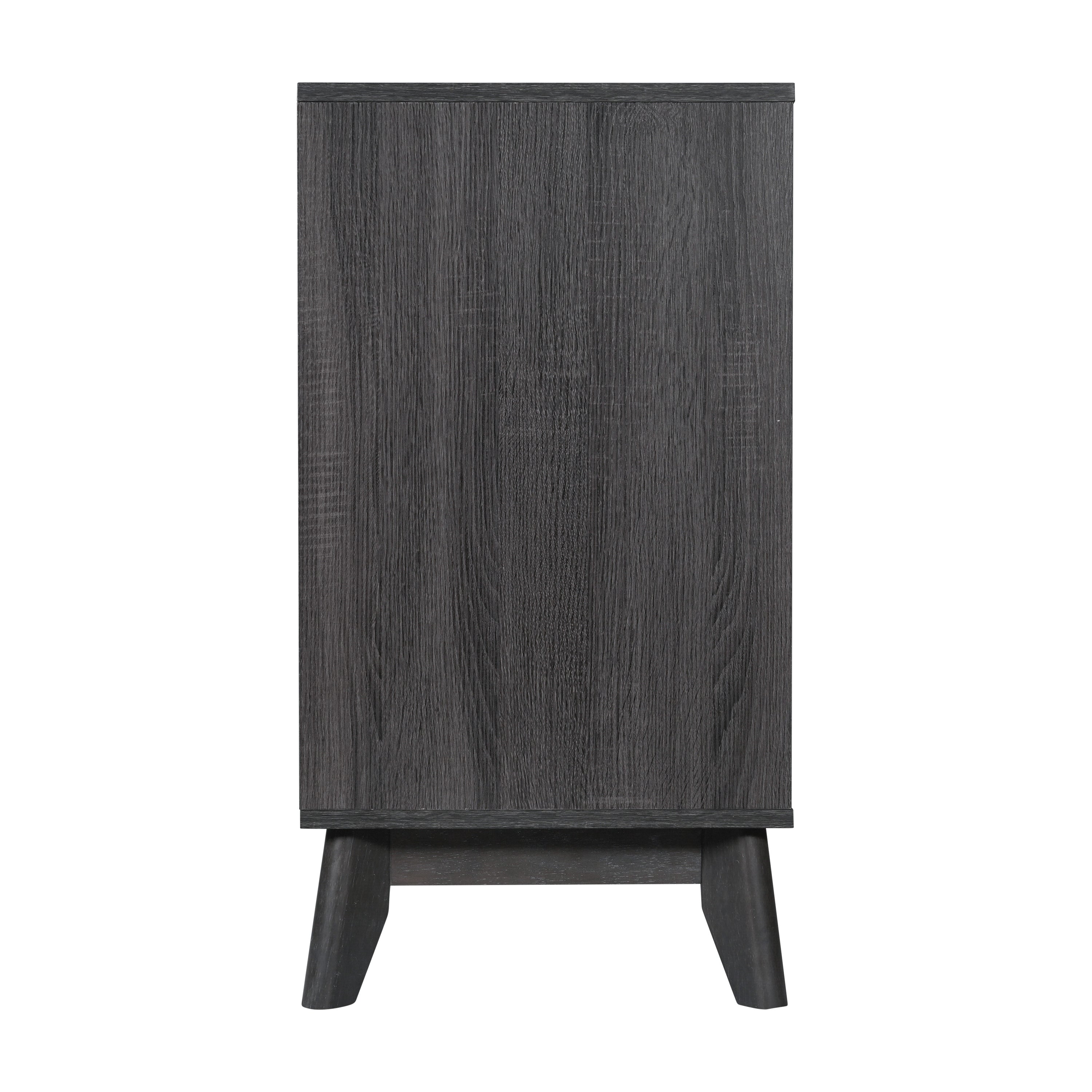 Hatfield Mid-Century Modern 4 Door Storage Buffet Sideboard, 4 Soft Close Doors, Adjustable Shelves, TV Stand for up to 64" TV's