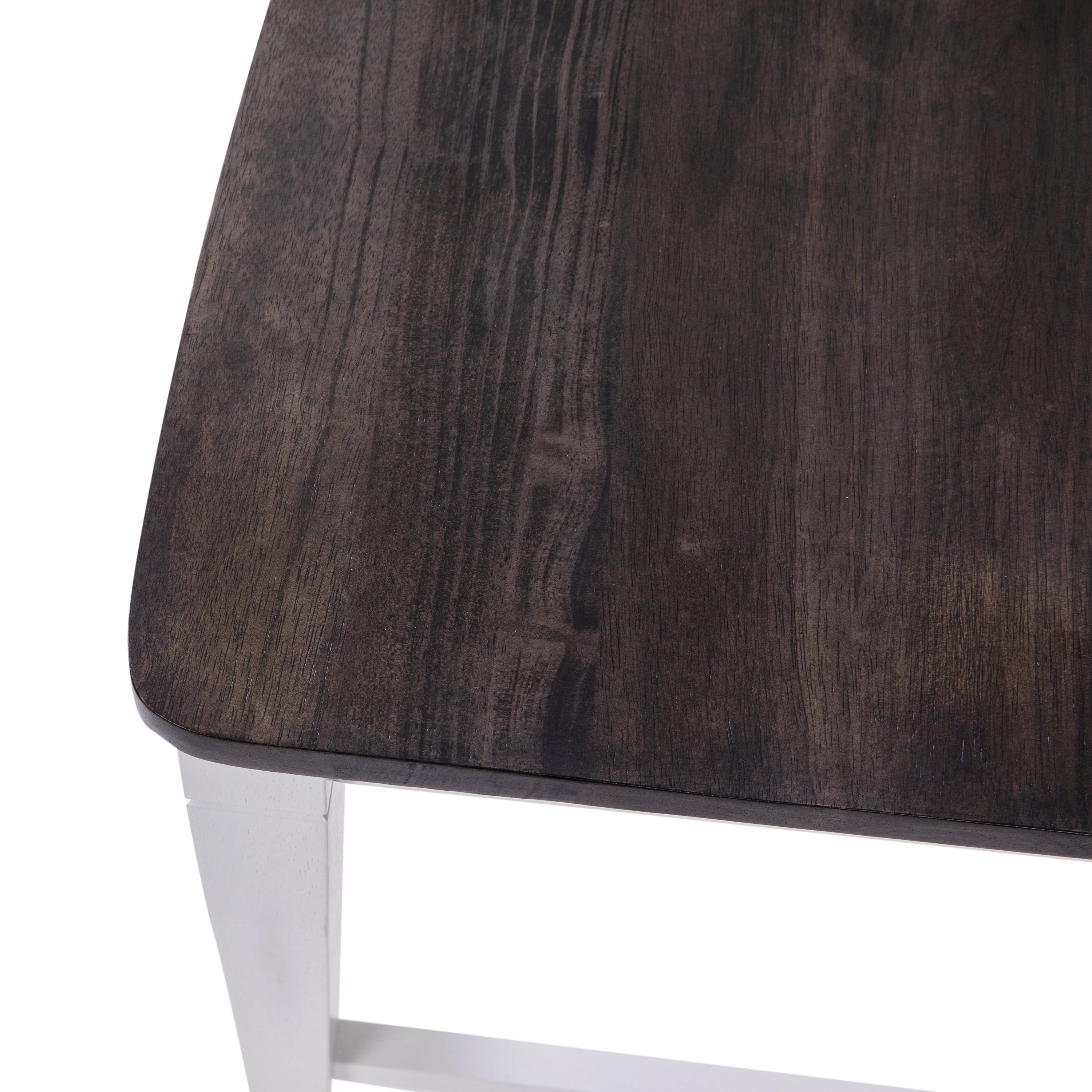 Gwendolyn Set of 2 Solid Wood Modern Farmhouse Counter Height Barstool