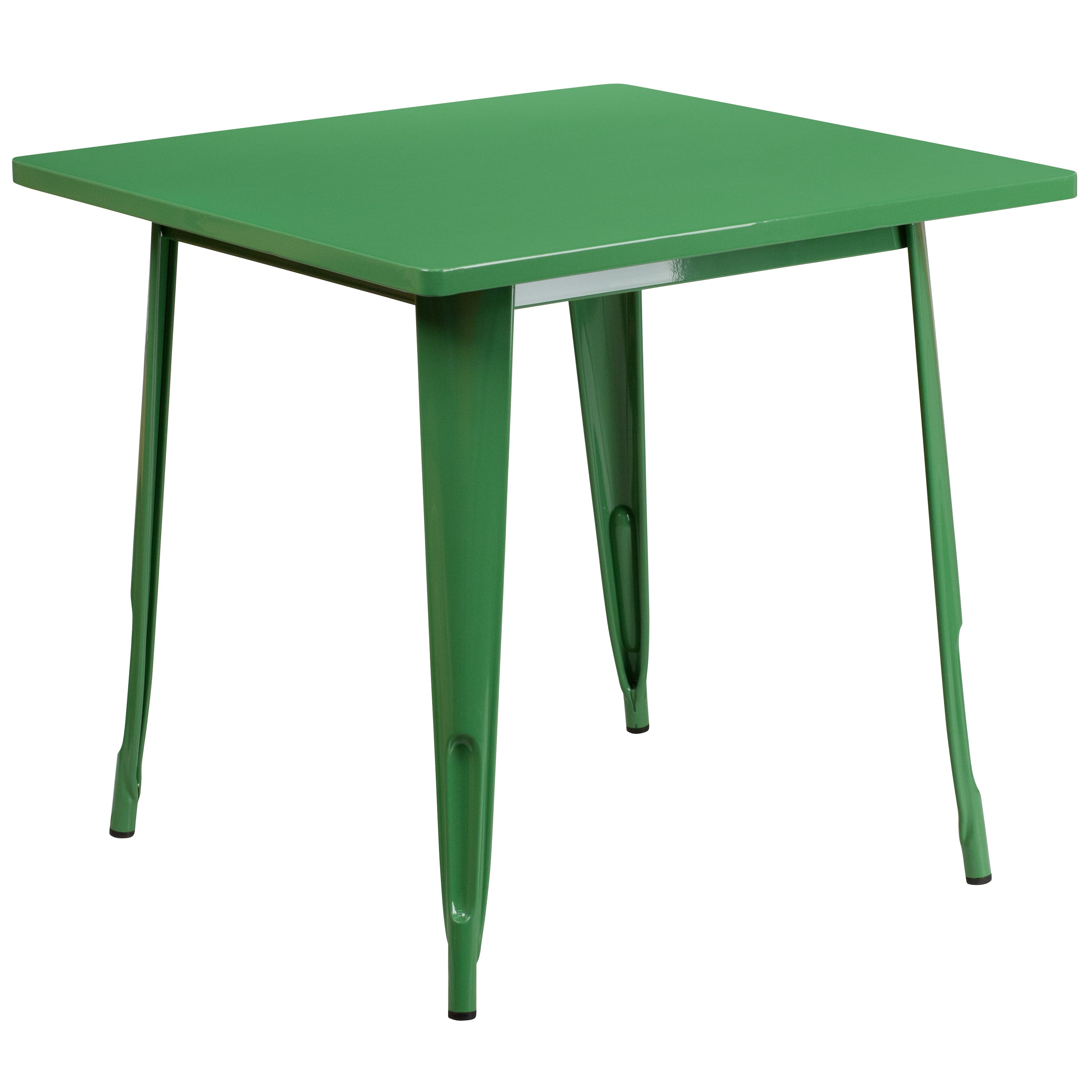 Commercial Grade 31.5" Square Metal Indoor-Outdoor Table-Indoor/Outdoor Tables-Flash Furniture-Wall2Wall Furnishings