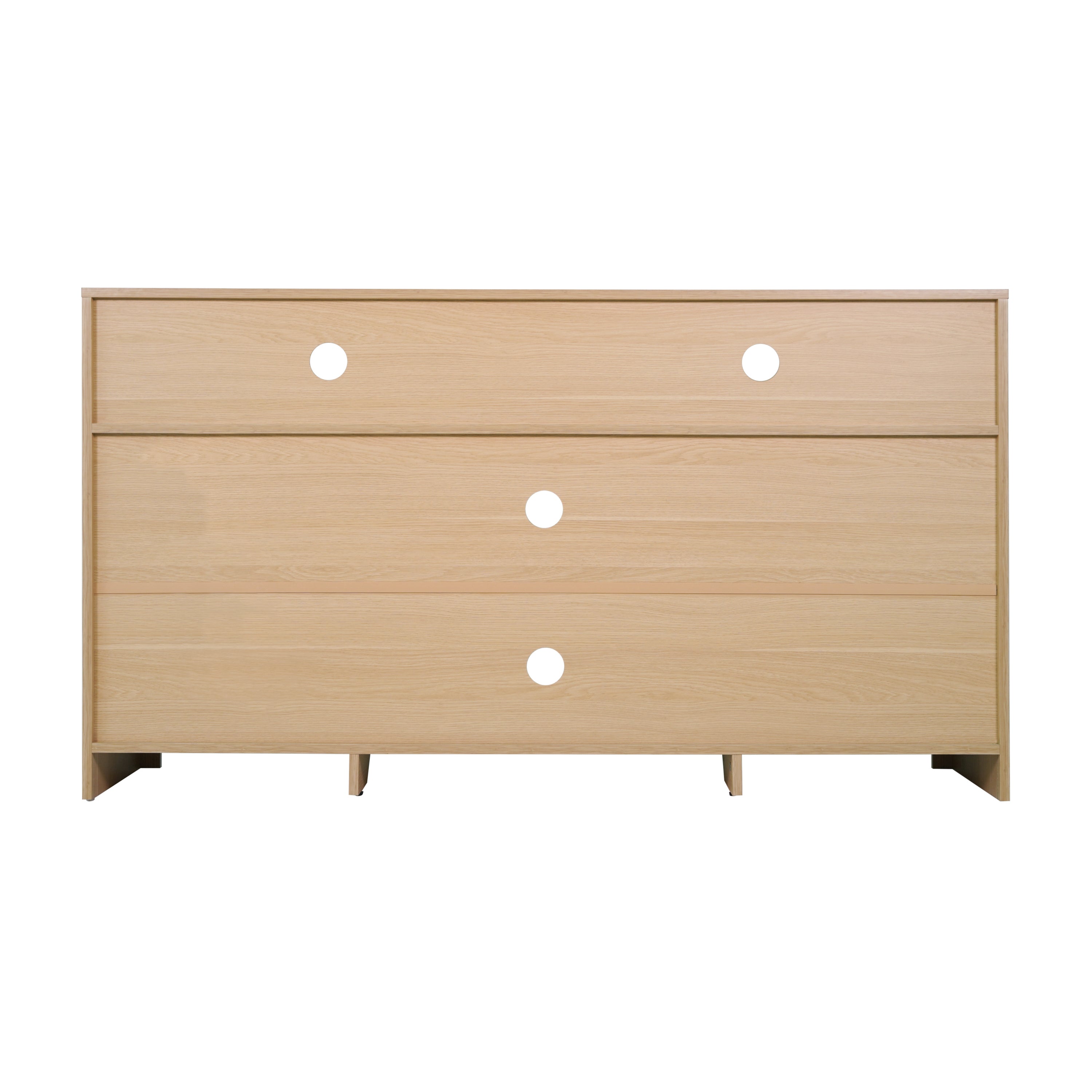 Malaki Mid-Century Modern Buffet Sideboard with 2 Soft Close Doors and Adjustable Center Shelf, TV Stand for up to 65" TV's