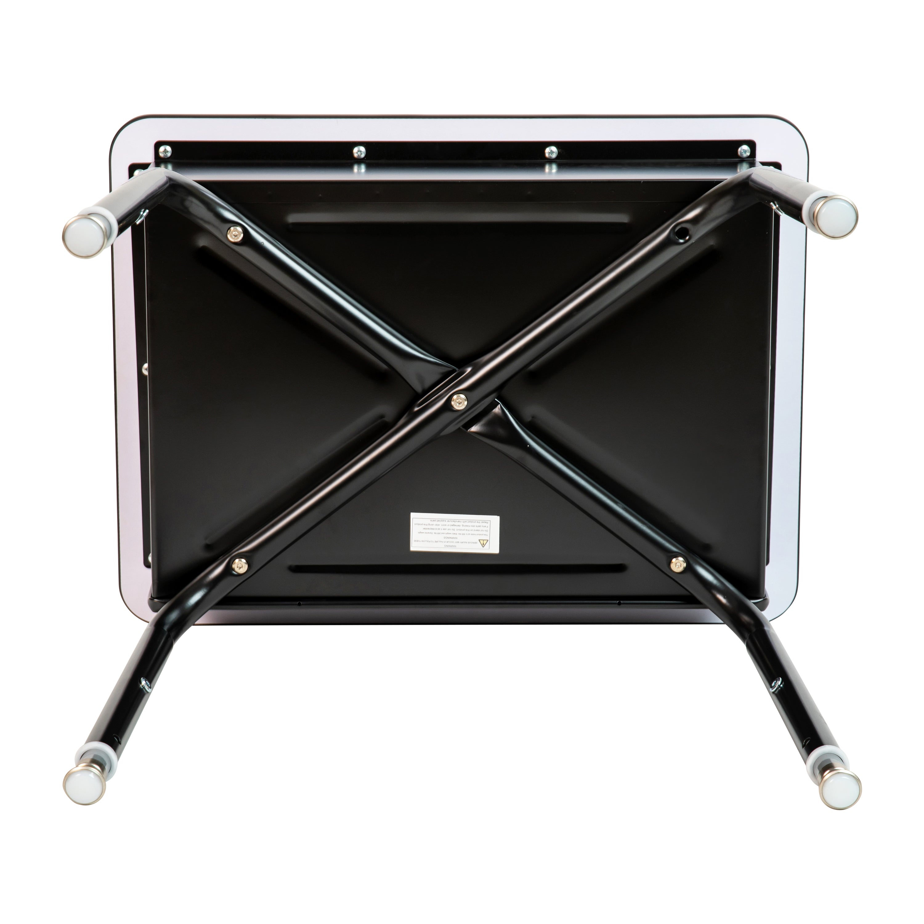 Student Desk with Open Front Metal Book Box