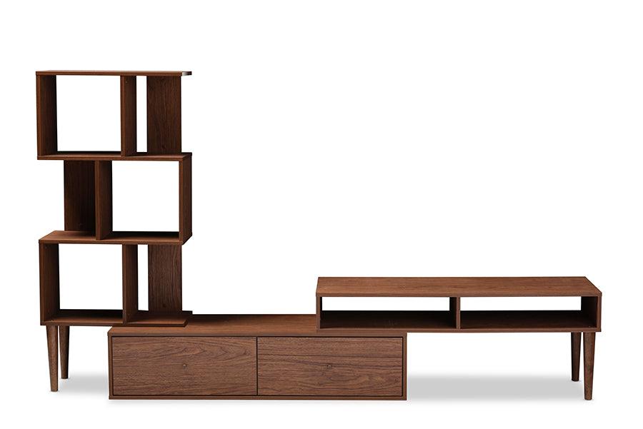 Haversham Mid-century Retro Modern TV Stand Entertainment Center and Display Unit
