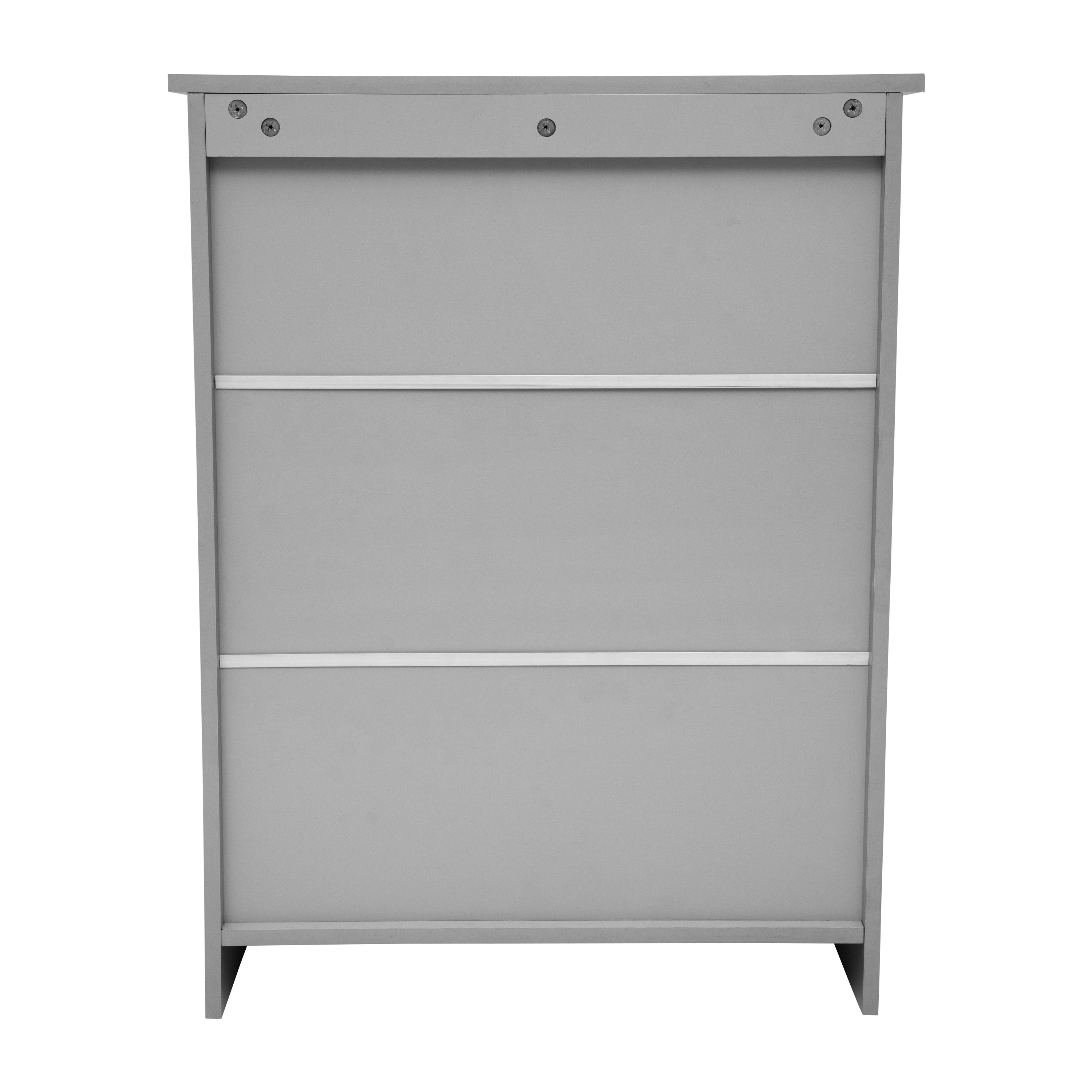 Vega Bathroom Storage Cabinet Organizer with Magnetic Closure Doors, In-Cabinet Adjustable Shelf, and Upper Open Shelf