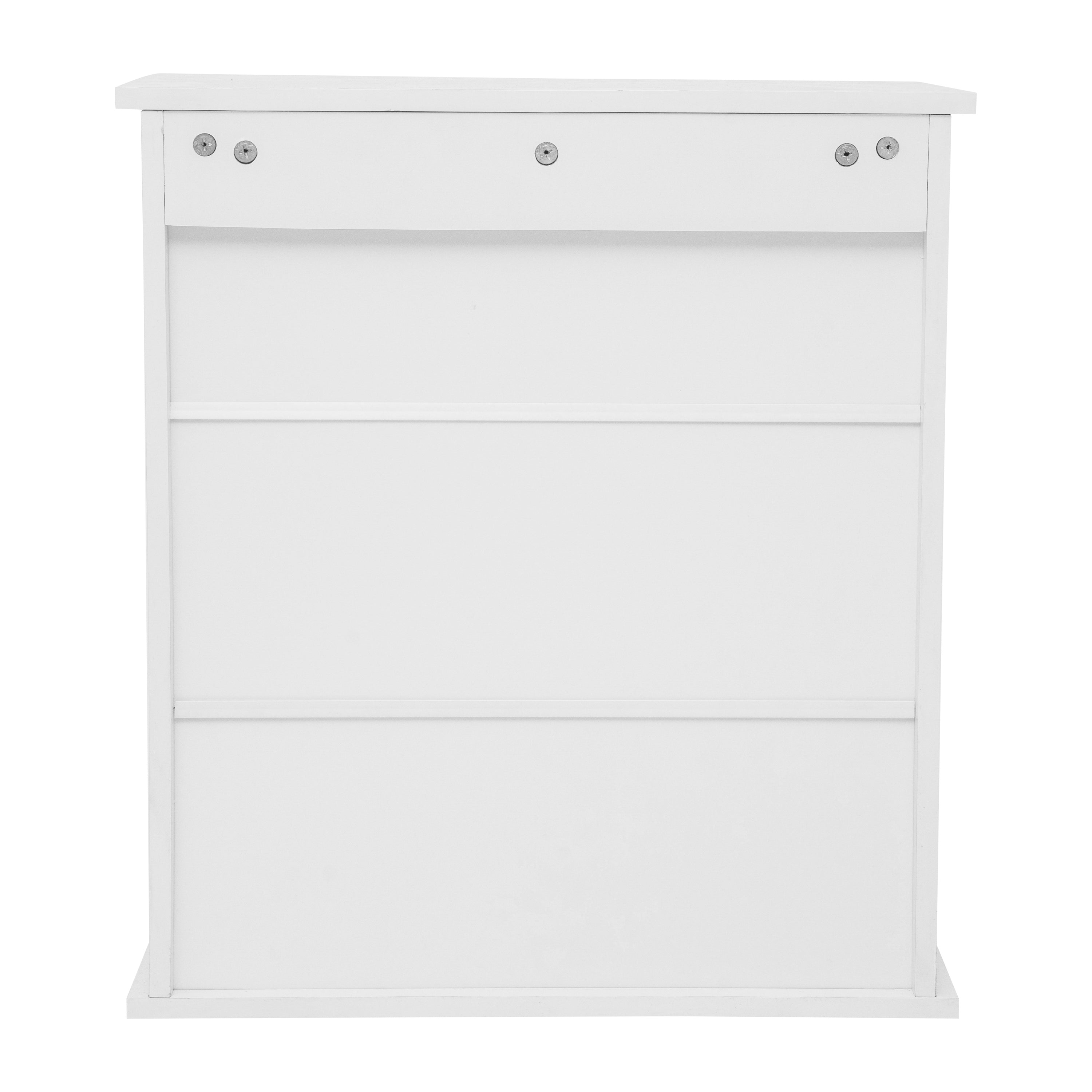 Vega Wall Mounted Bathroom Medicine Cabinet Storage Organizer with Magnetic Closure Doors, Adjustable Shelf, and Lower Open Shelf