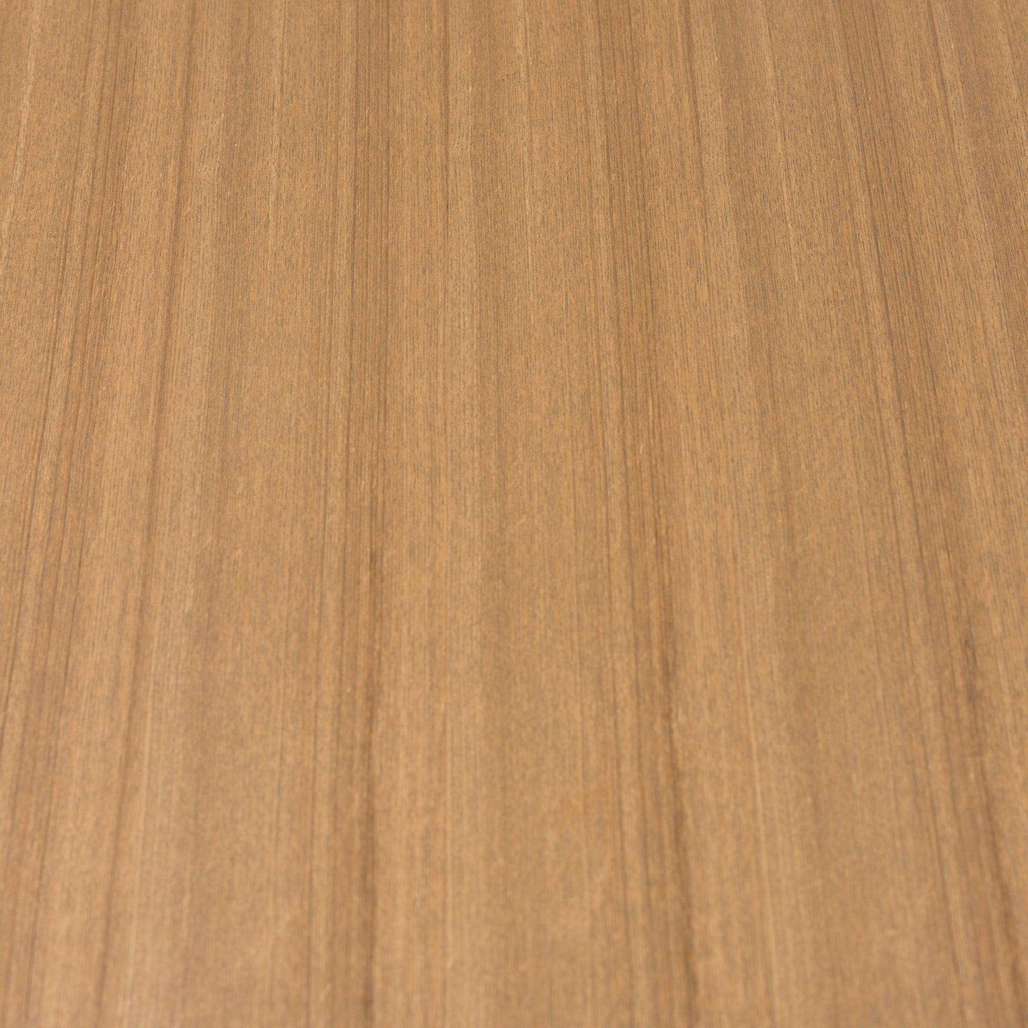 Edna Mid-Century Modern French "" Light Finishing Wood Dining Table