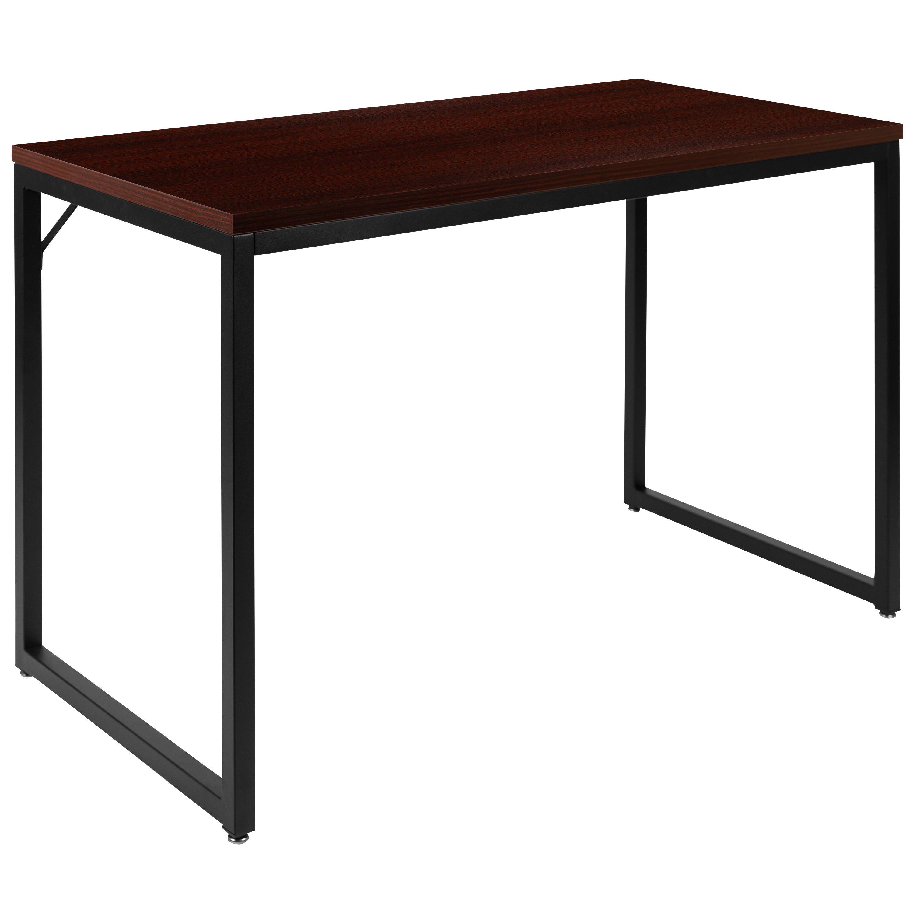 Tiverton Industrial Modern Desk - Commercial Grade Office Computer Desk and Home Office Desk - 47" Long-Desk-Flash Furniture-Wall2Wall Furnishings