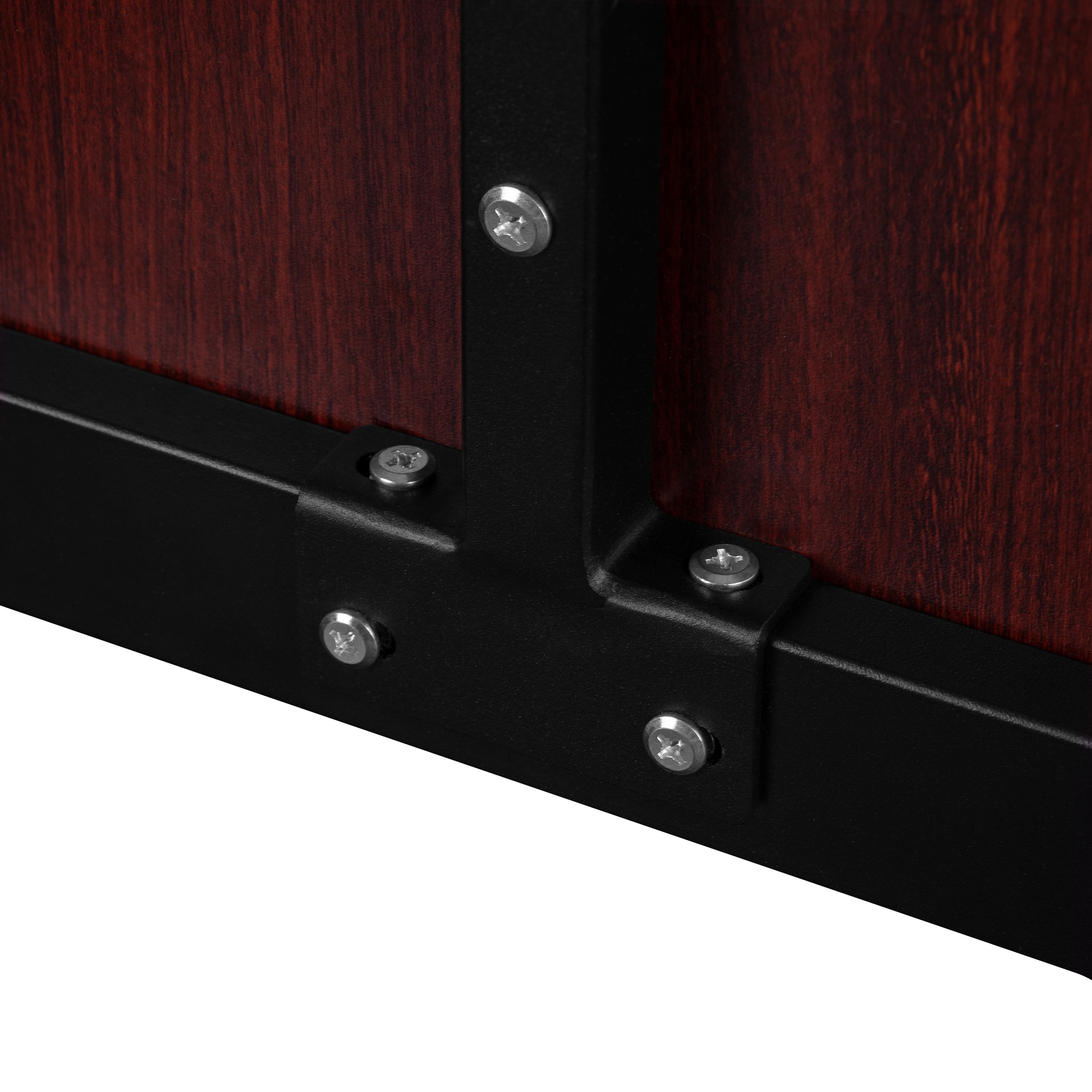 Modern Desk Industrial Style Computer Desk Sturdy Home Office Desk - 55" Length